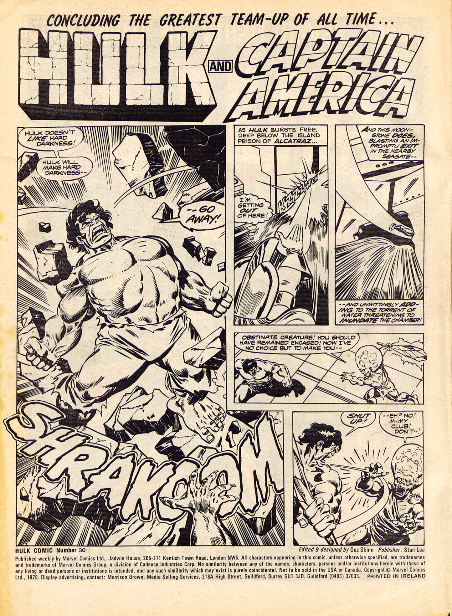 Read online Hulk Comic comic -  Issue #30 - 2