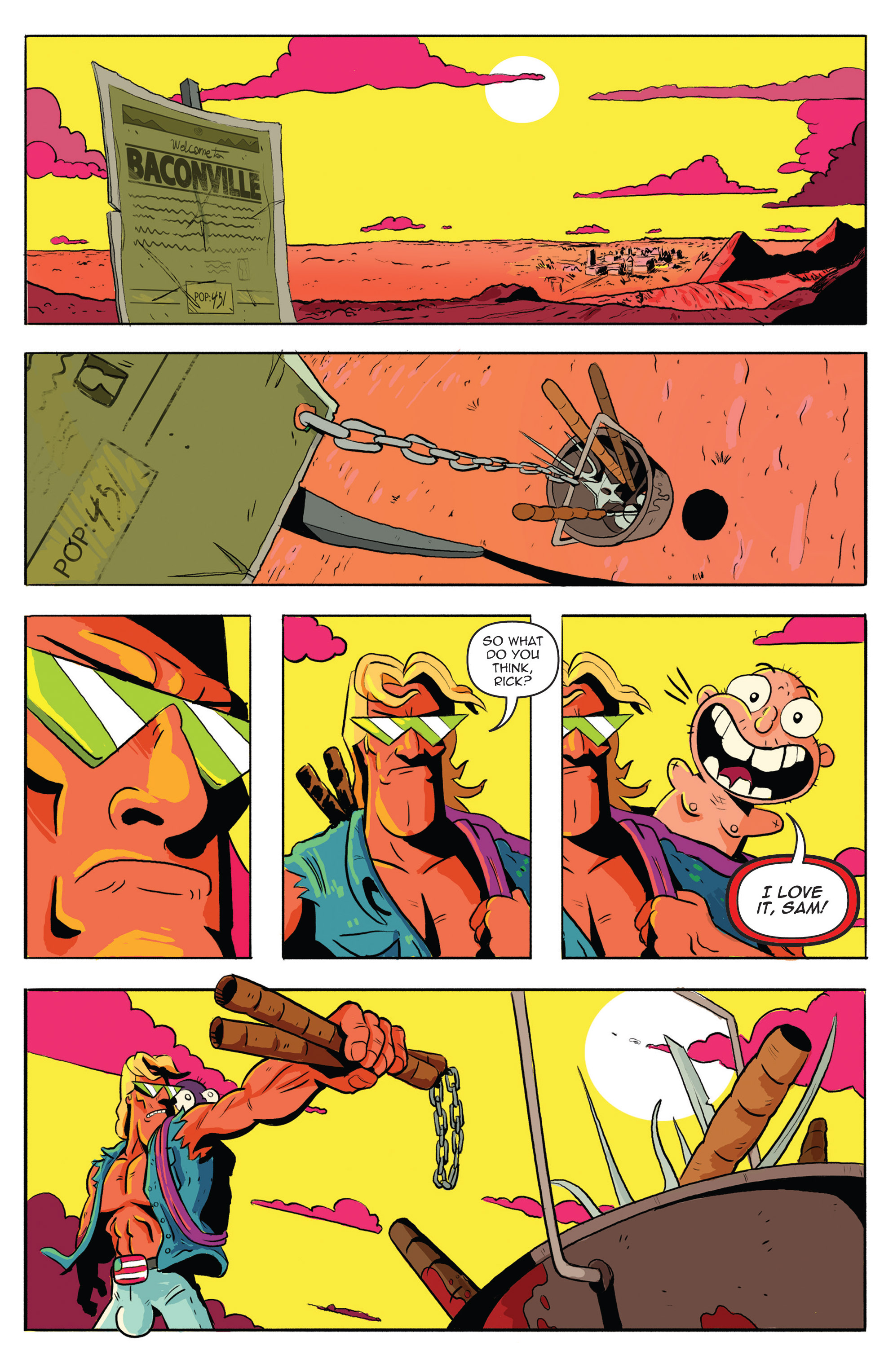 Read online AmeriKarate comic -  Issue #1 - 3