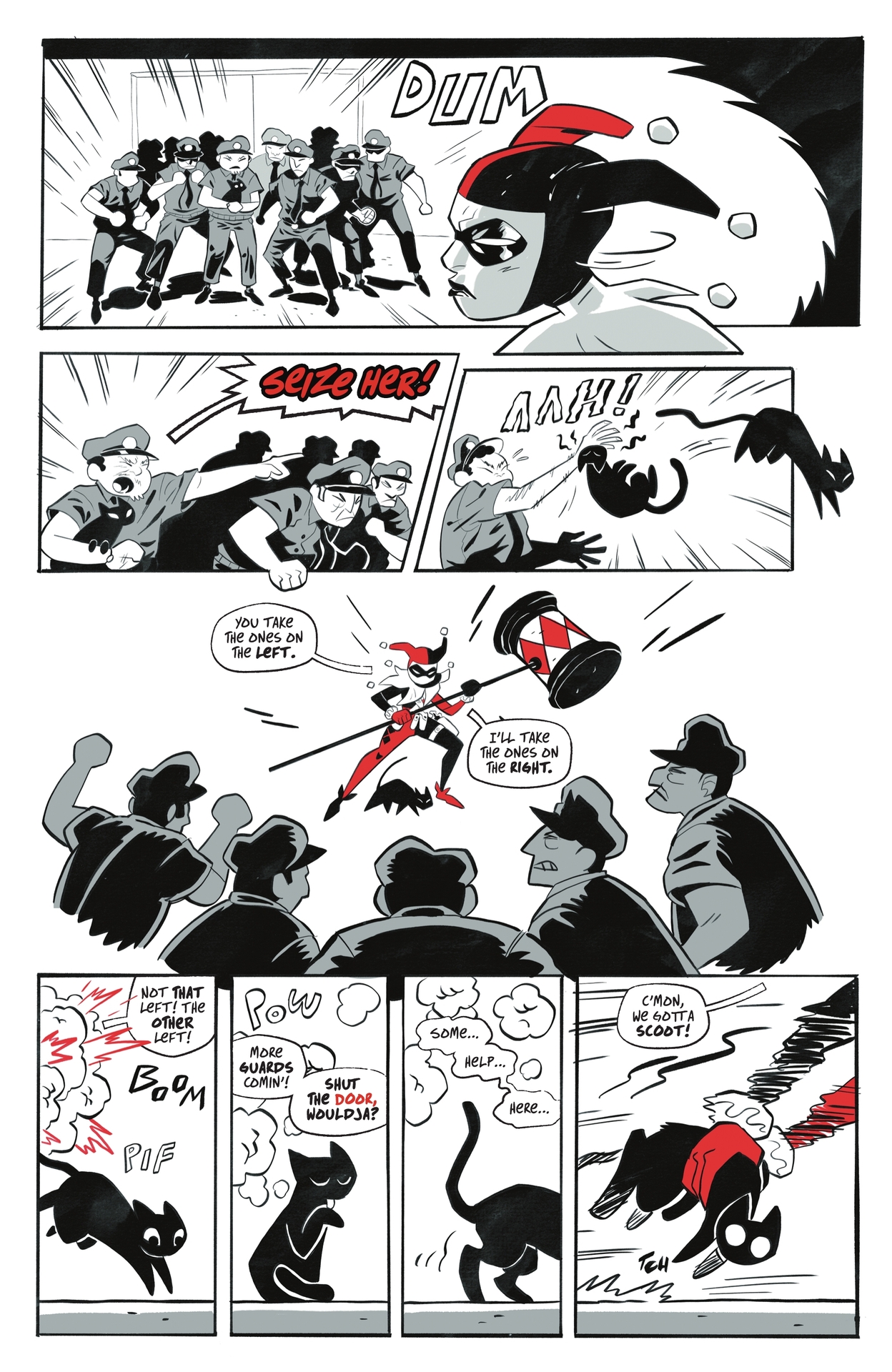 Read online Harley Quinn: Black   White   Redder comic -  Issue #3 - 33