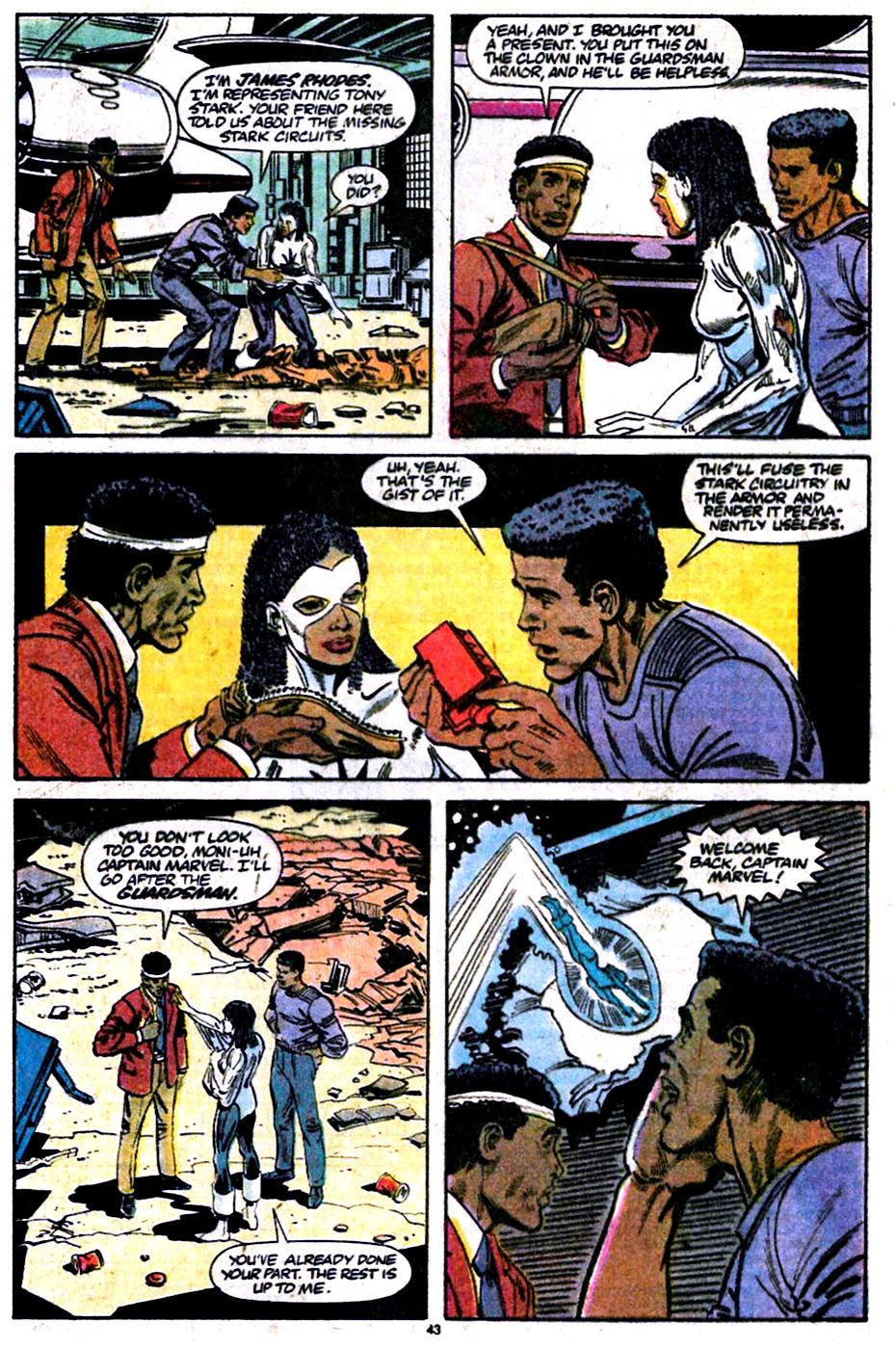 Read online Captain Marvel (1989) comic -  Issue #1 - 39