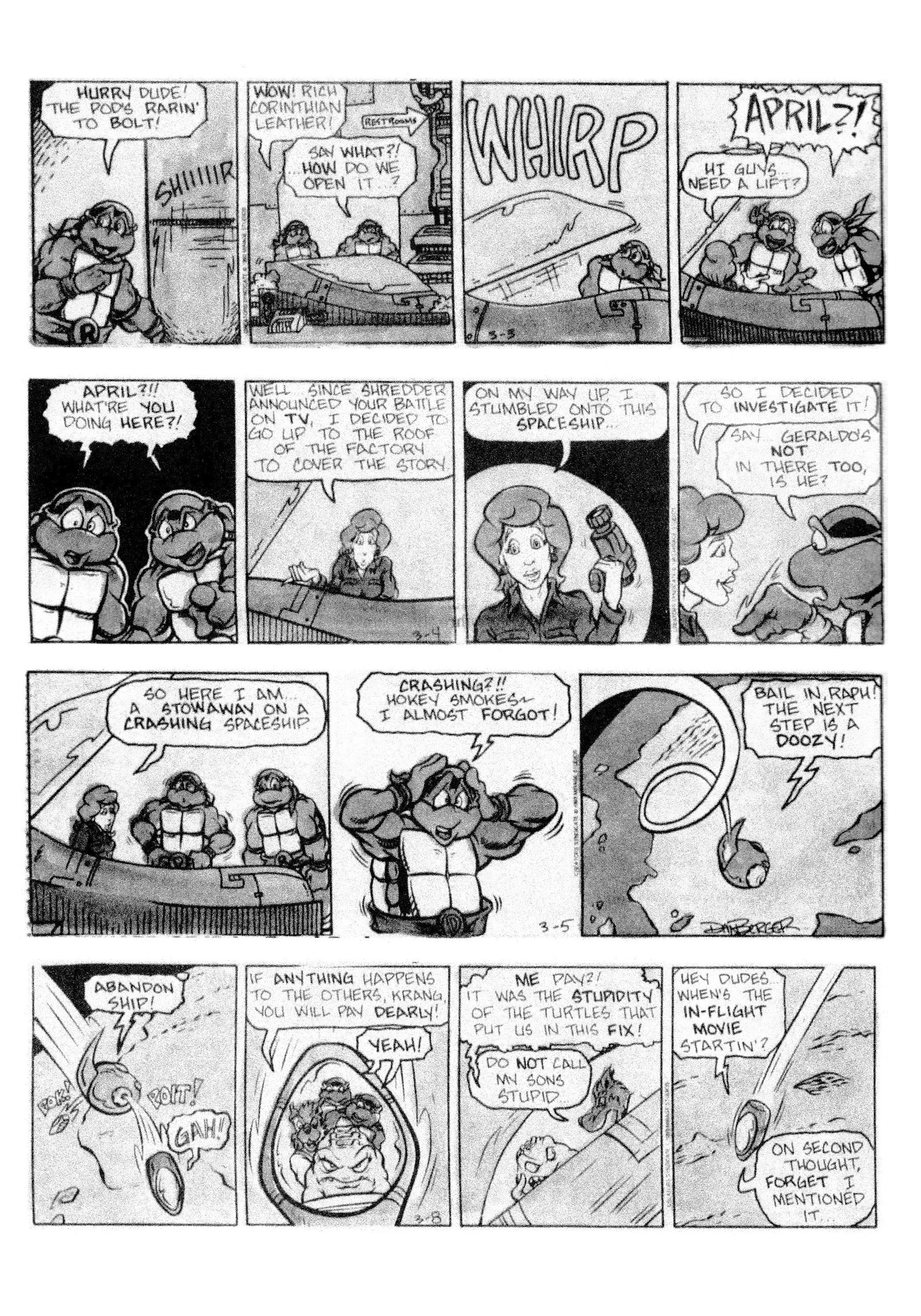 Read online Teenage Mutant Ninja Turtles: Complete Newspaper Daily Comic Strip Collection comic -  Issue # TPB 2 (Part 2) - 63