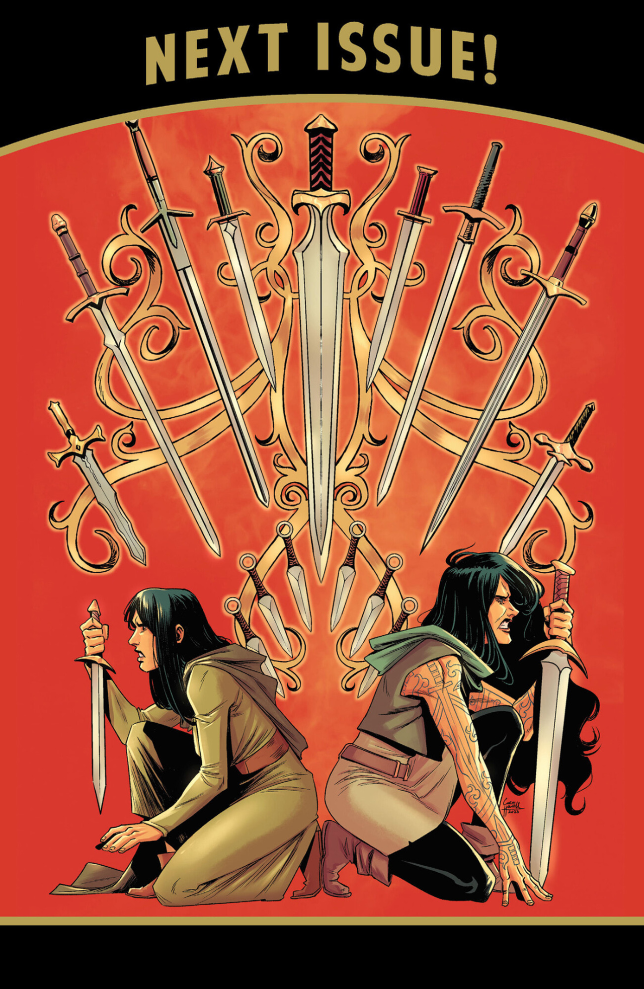 Read online Queen of Swords: A Barbaric Story comic -  Issue #2 - 39