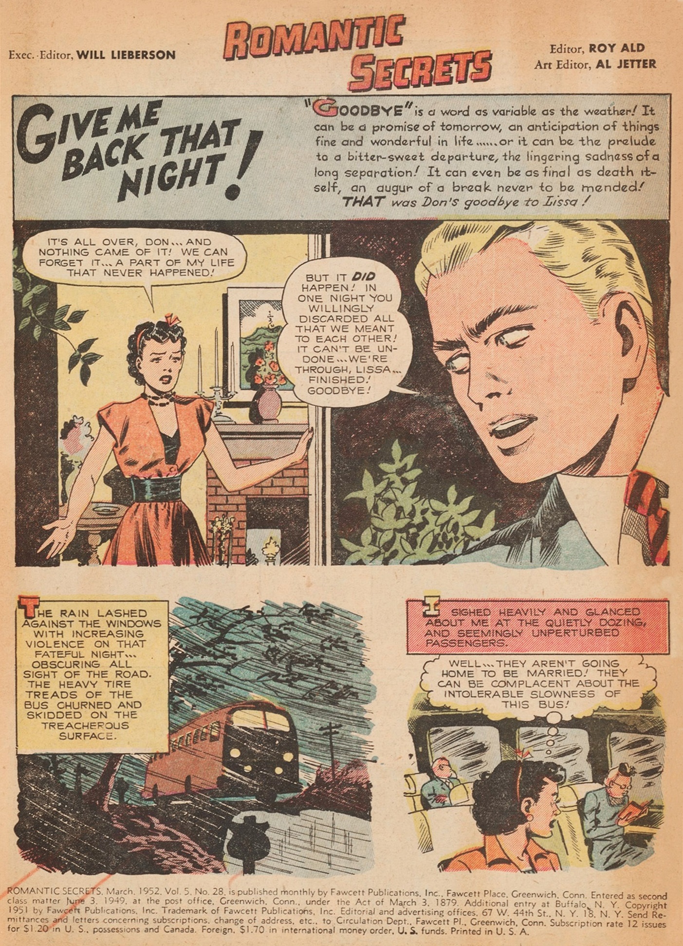 Read online Romantic Secrets comic -  Issue #28 - 3