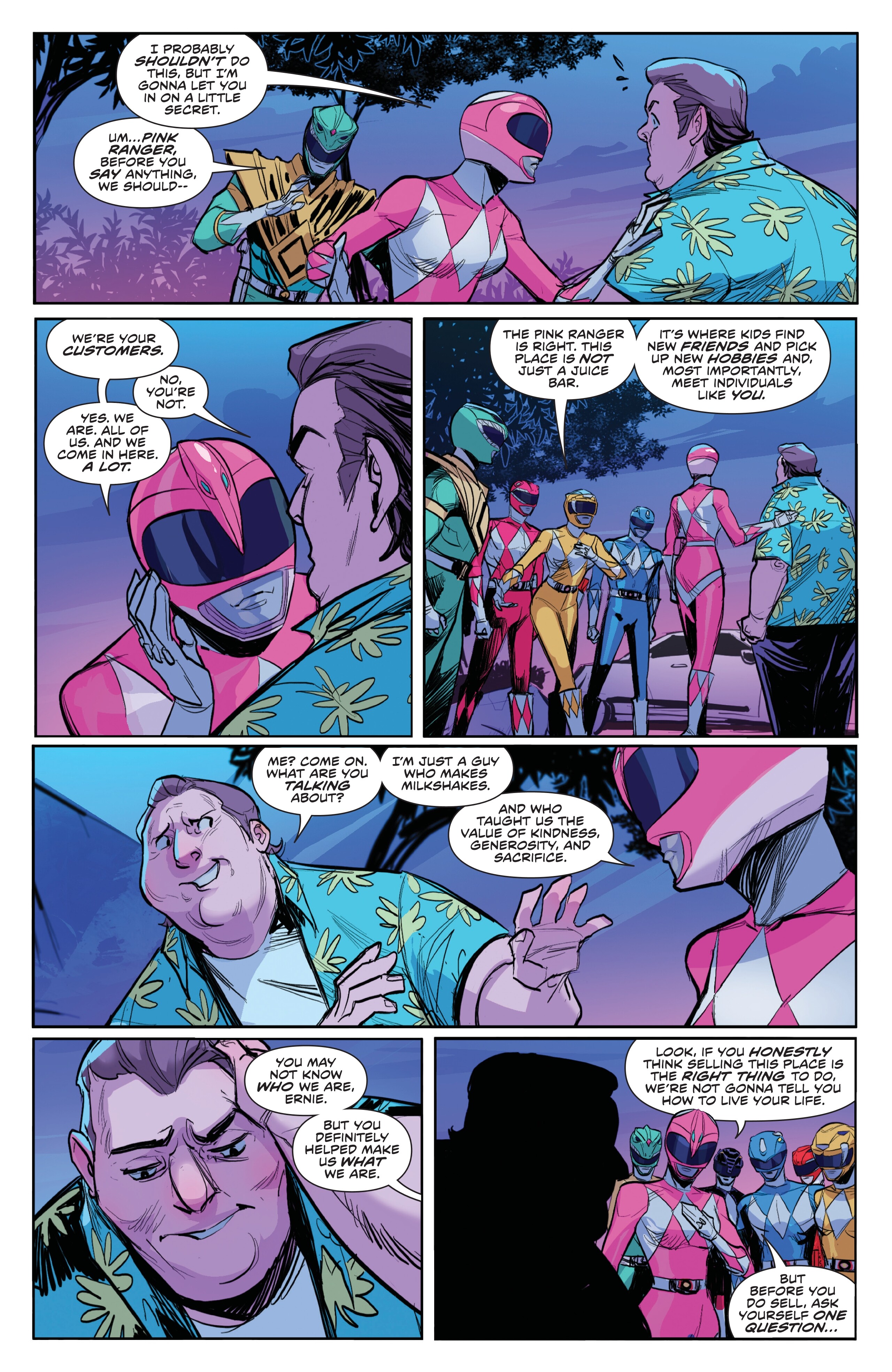 Read online Mighty Morphin Power Rangers 30th Anniversary Special comic -  Issue # Full - 9