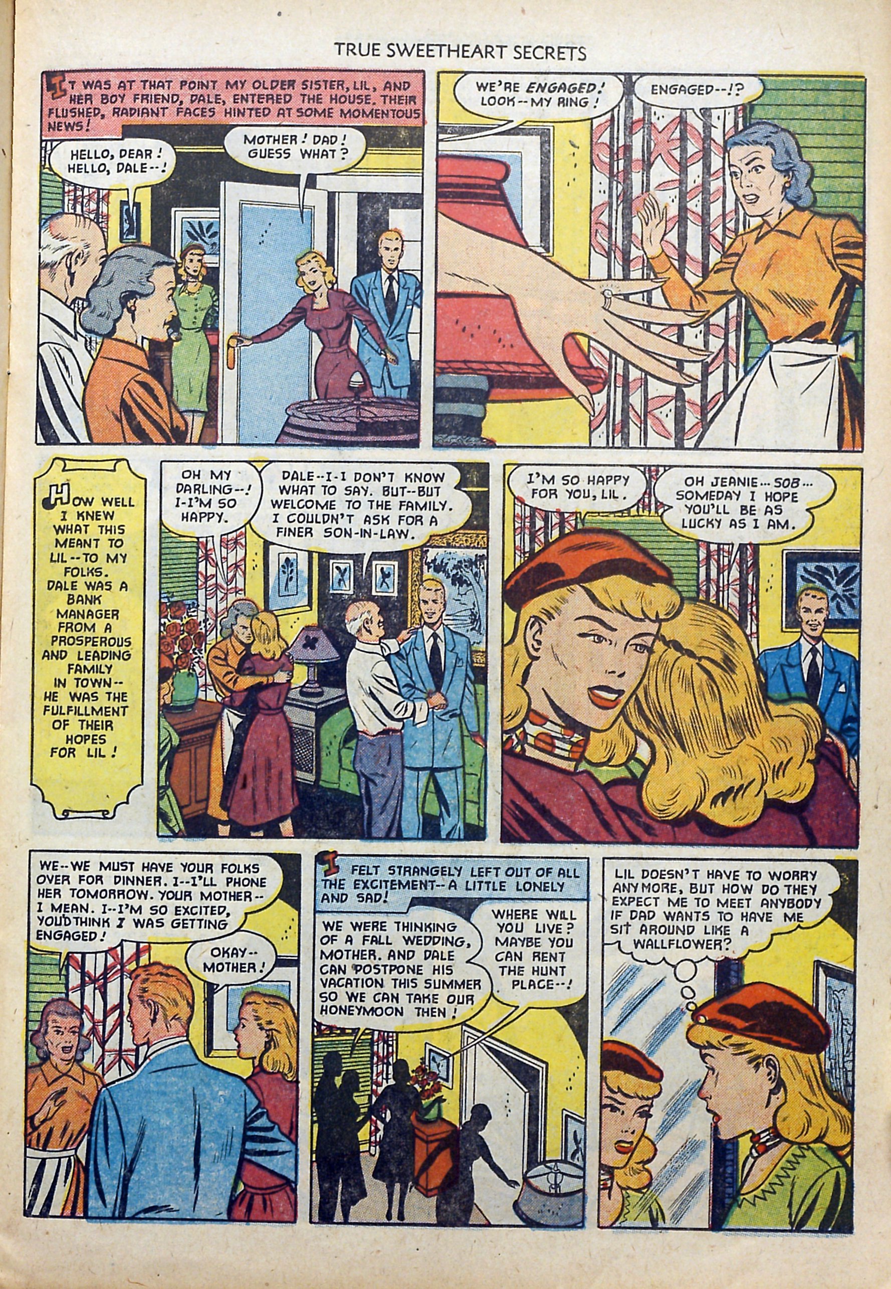 Read online True Sweetheart Secrets comic -  Issue #5 - 15