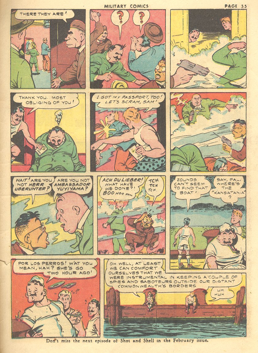 Read online Military Comics comic -  Issue #15 - 44