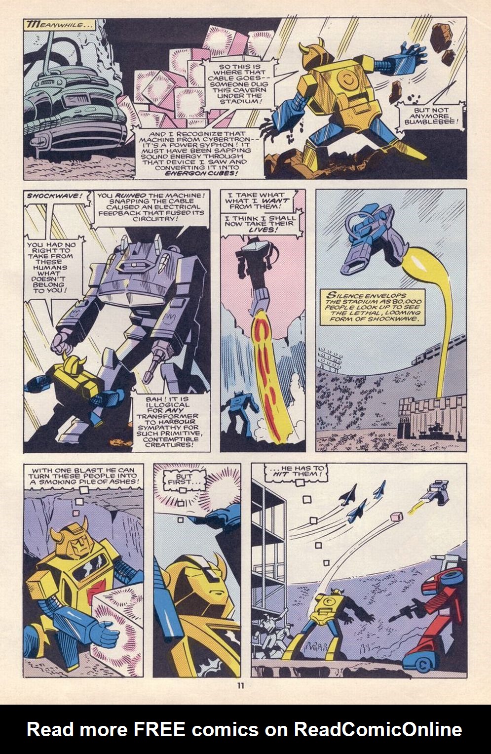 Read online The Transformers (UK) comic -  Issue #54 - 10