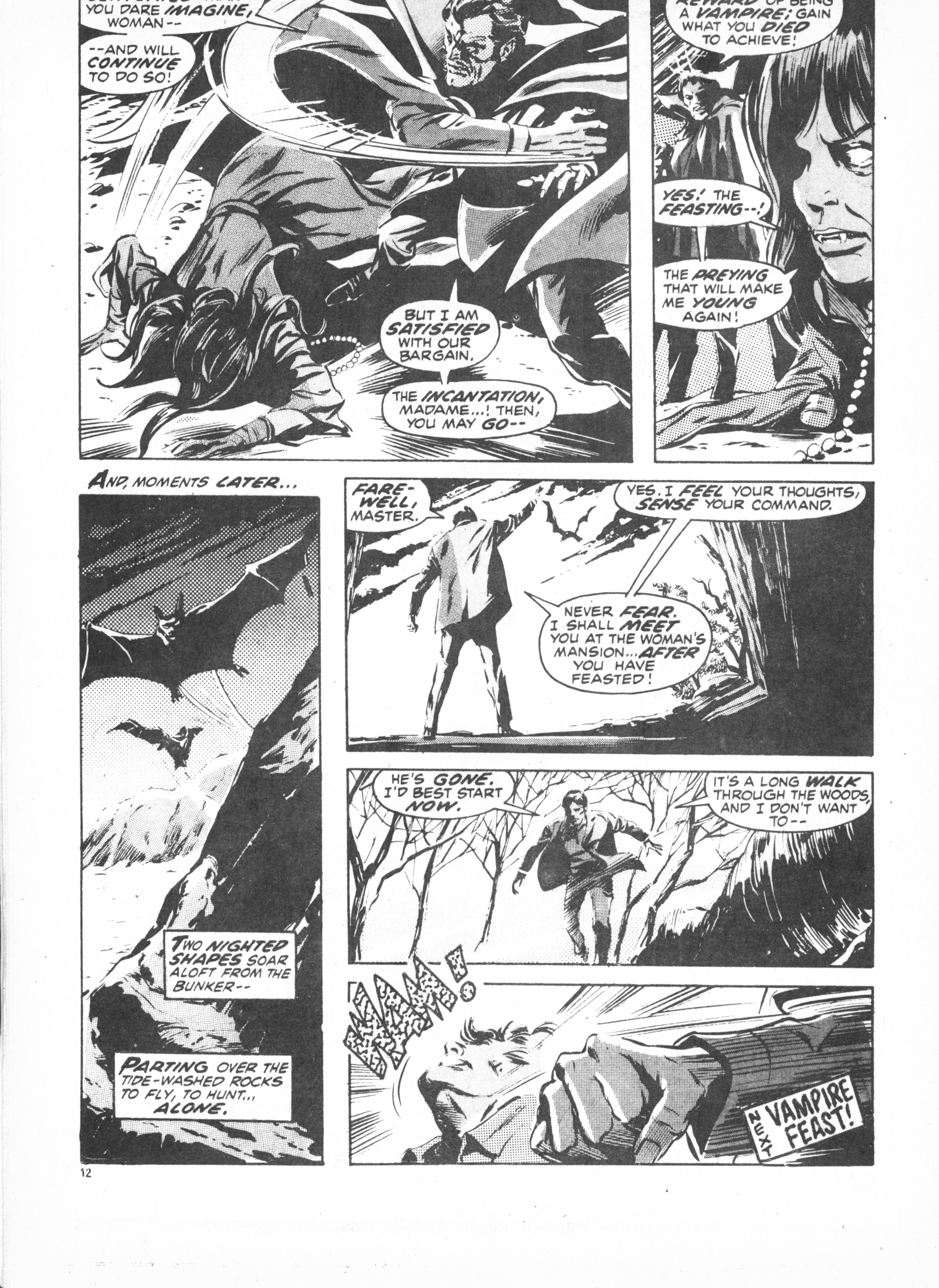Read online Dracula Lives (1974) comic -  Issue #7 - 12