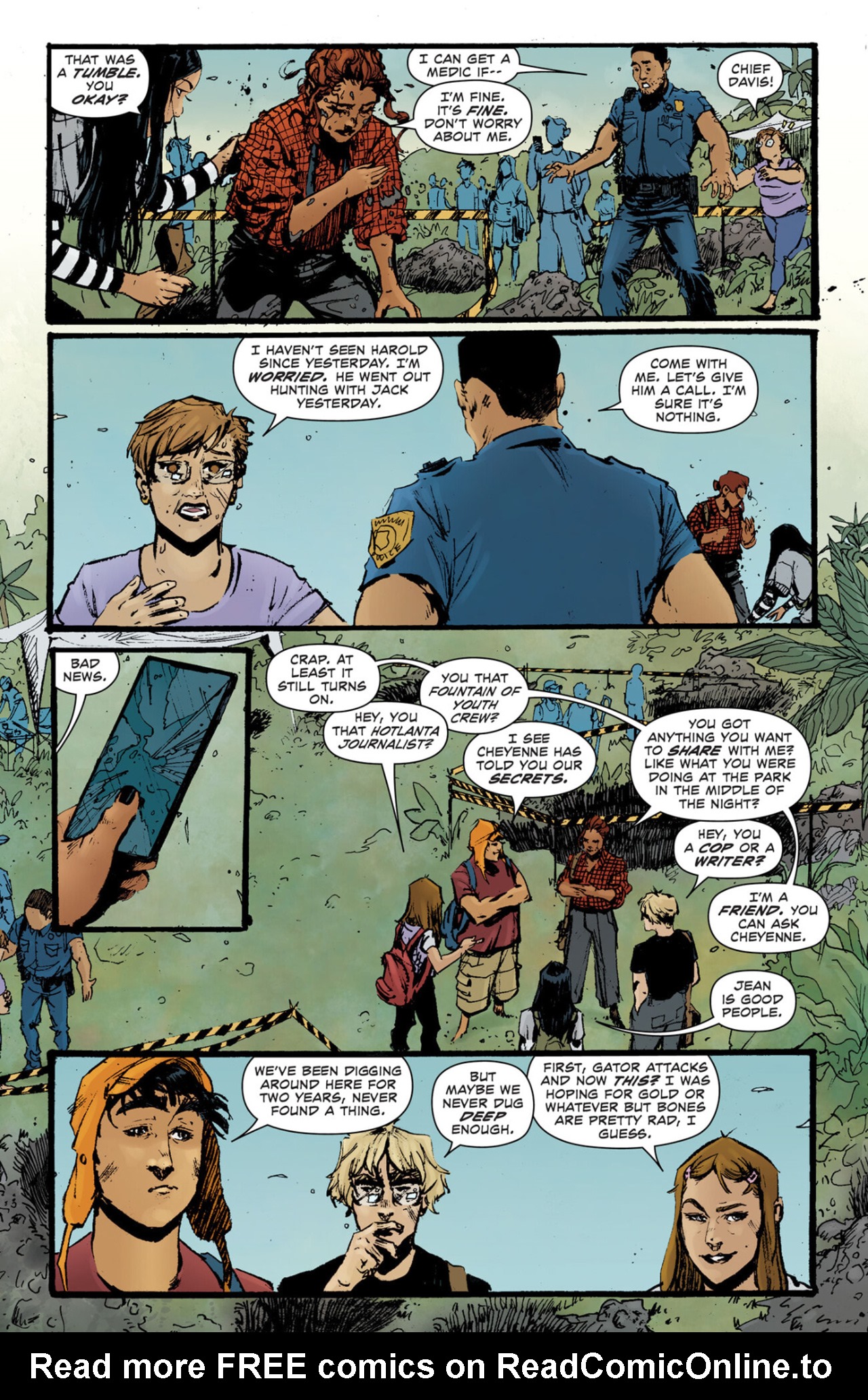 Read online Dark Spaces: Good Deeds comic -  Issue #3 - 13
