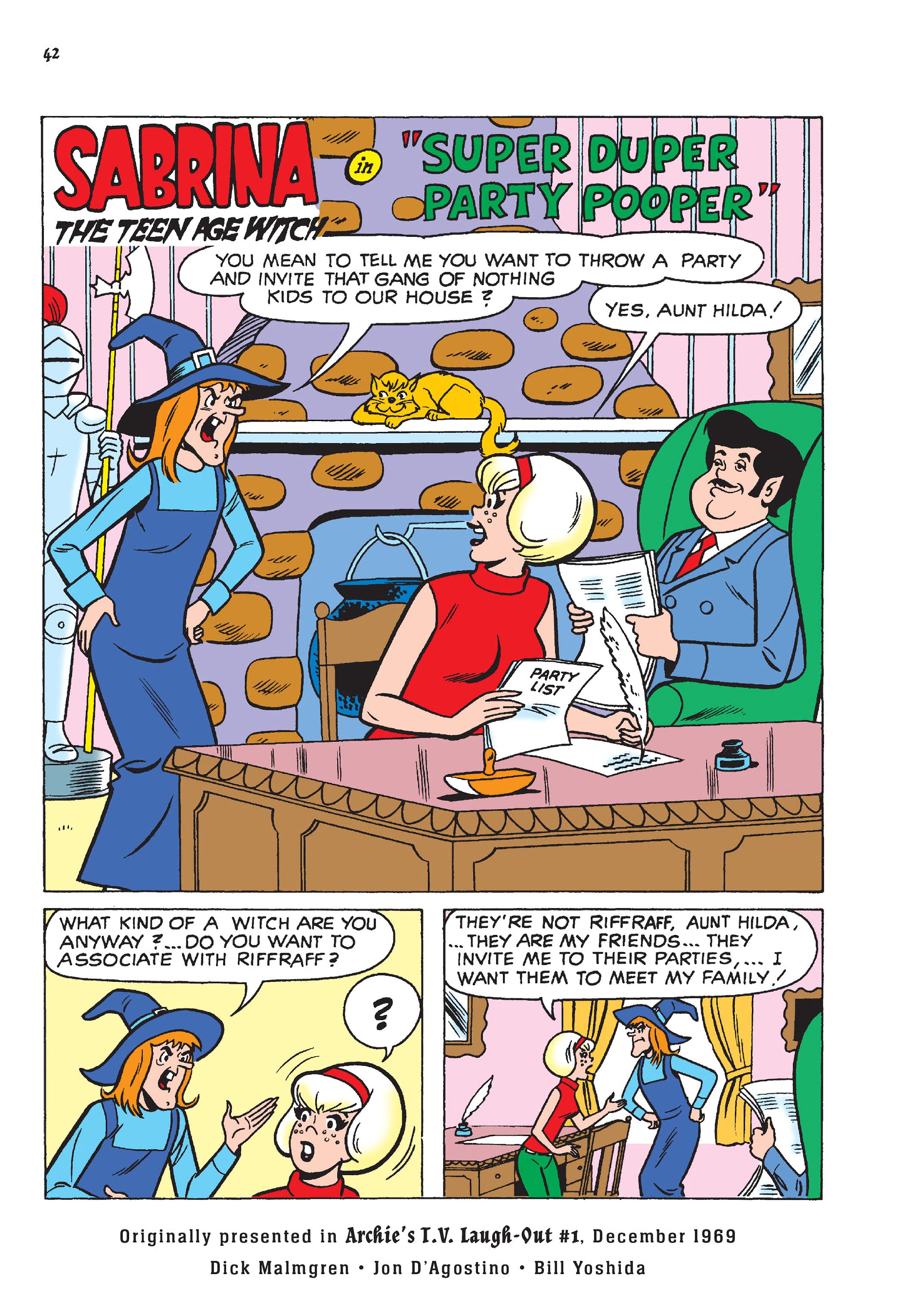 Read online Sabrina the Teen-Age Witch: 60 Magical Stories comic -  Issue # TPB (Part 1) - 44