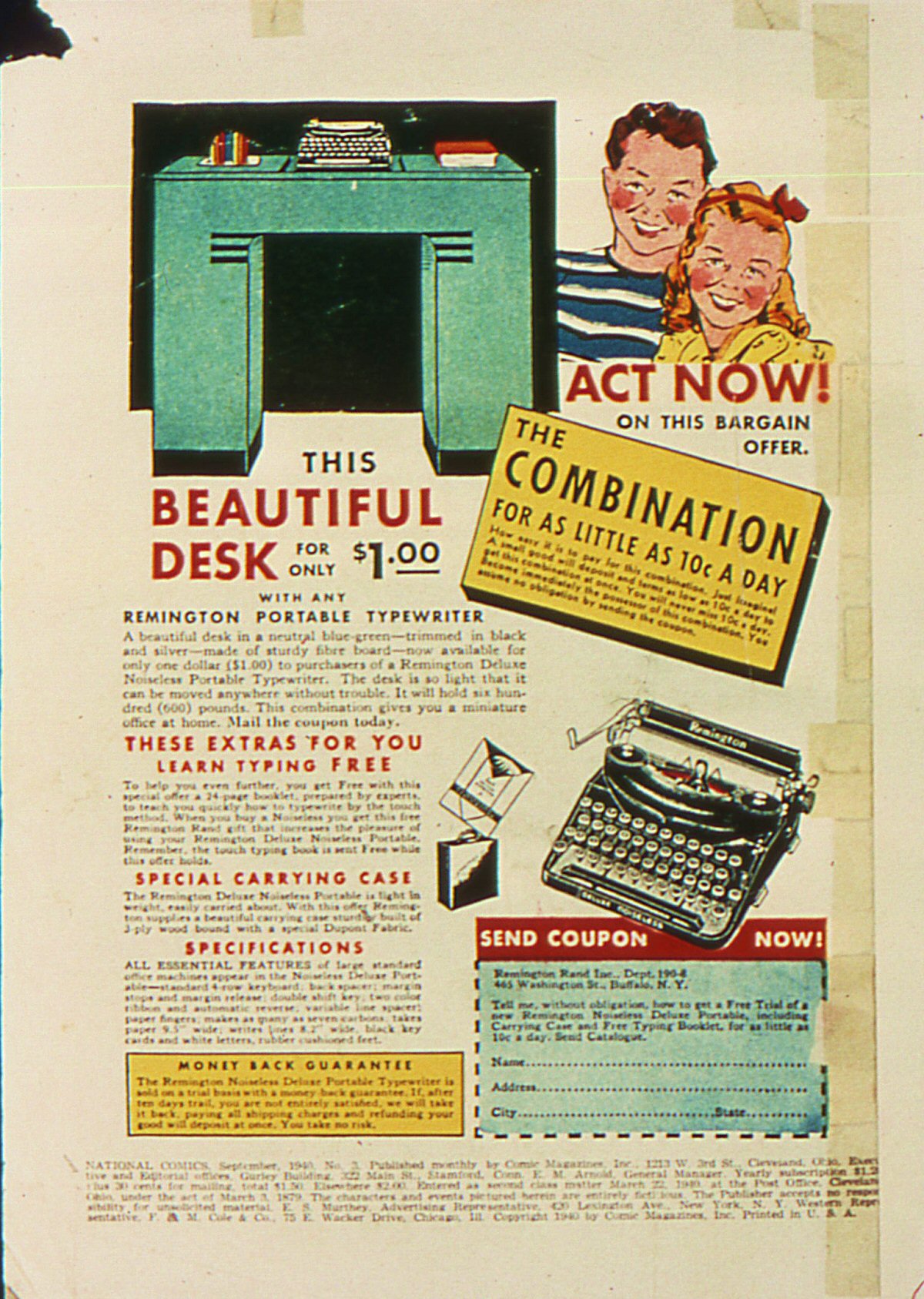 Read online National Comics comic -  Issue #3 - 2