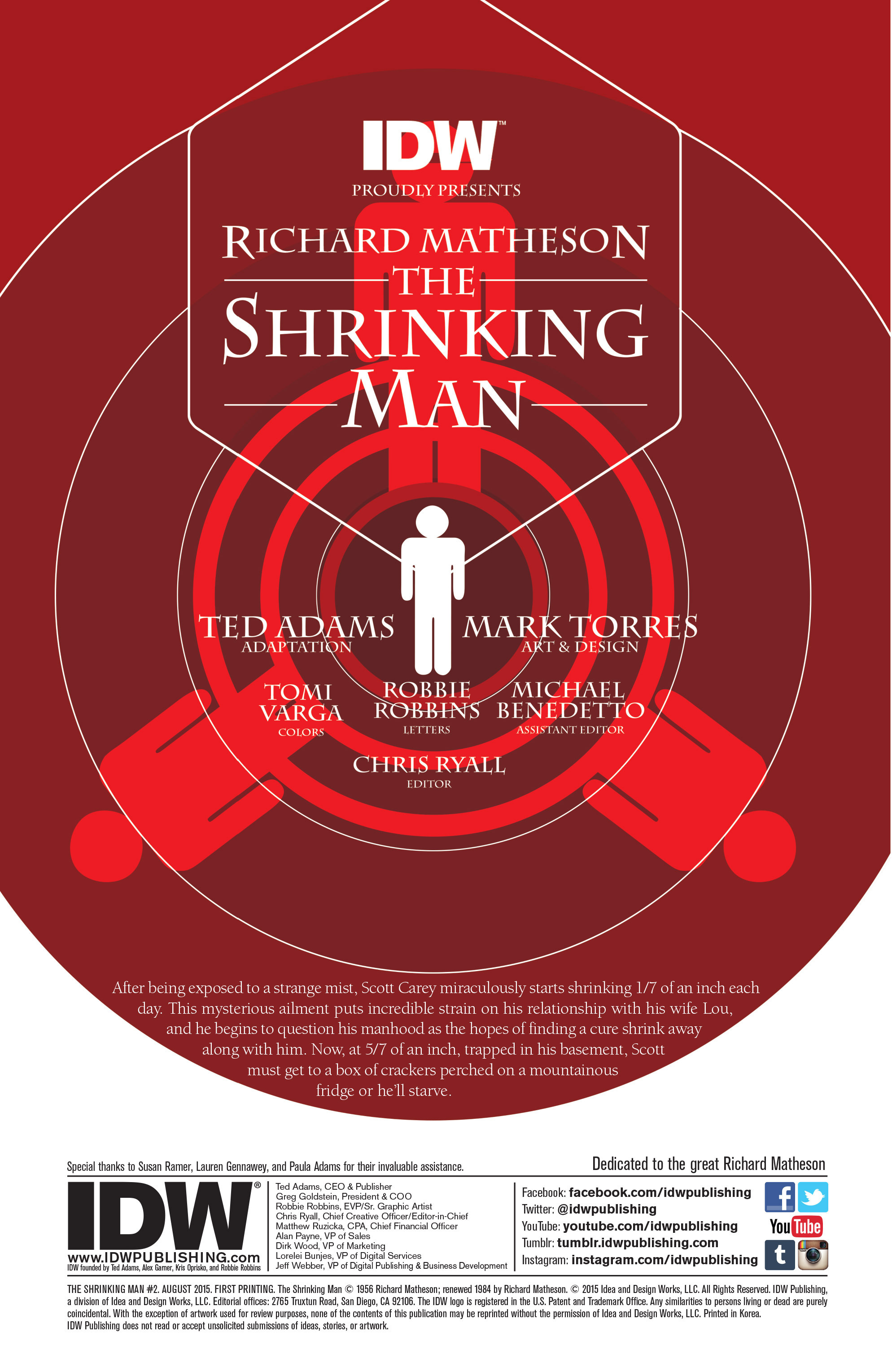 Read online The Shrinking Man comic -  Issue #2 - 2