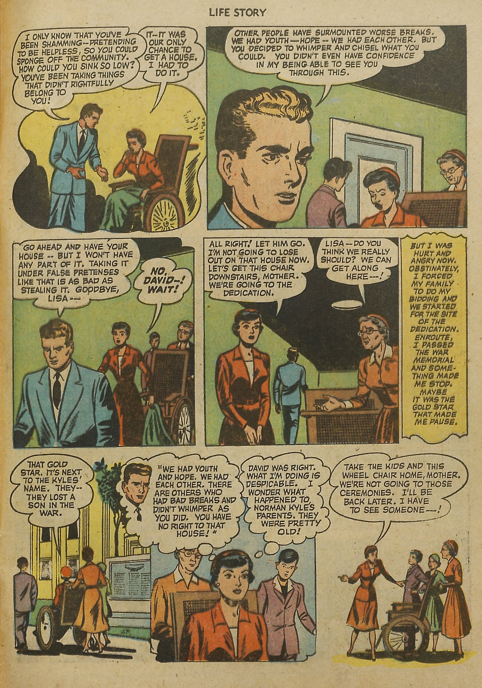 Read online Life Story comic -  Issue #38 - 33