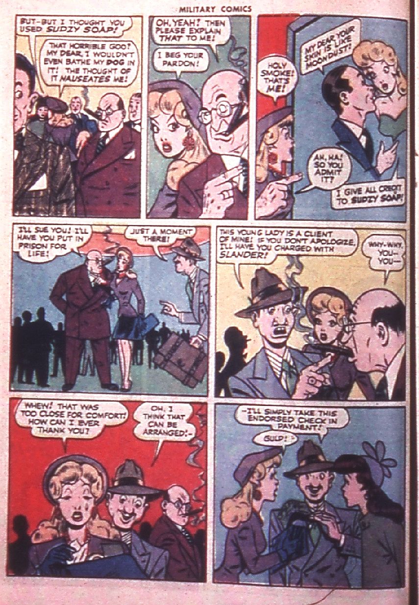 Read online Military Comics comic -  Issue #38 - 24