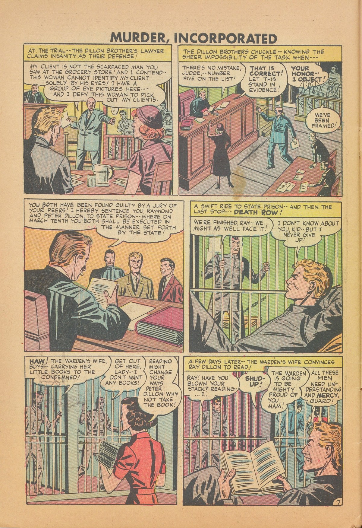 Read online Murder Incorporated (1950) comic -  Issue #2 - 30