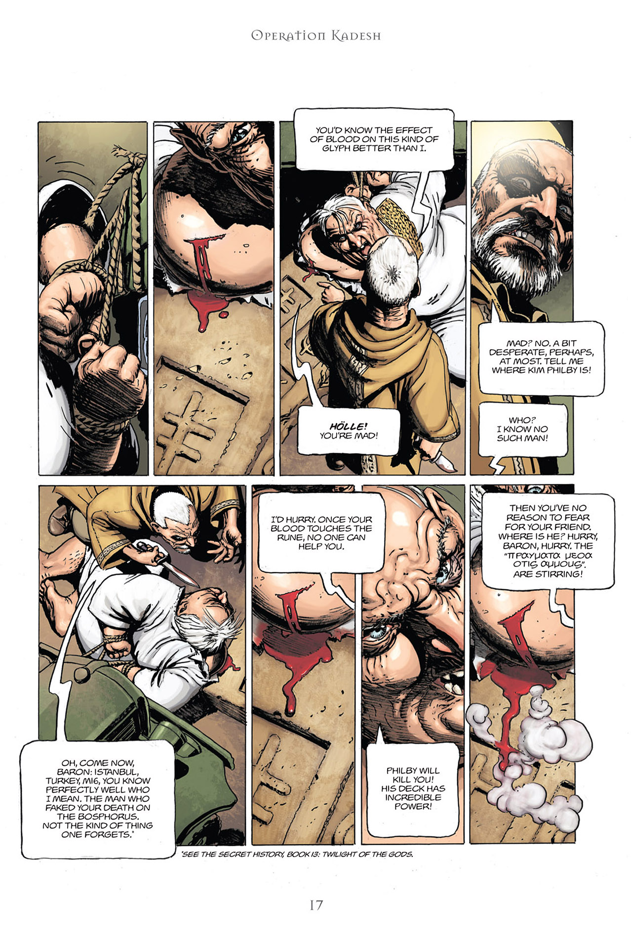 Read online The Secret History comic -  Issue #17 - 18