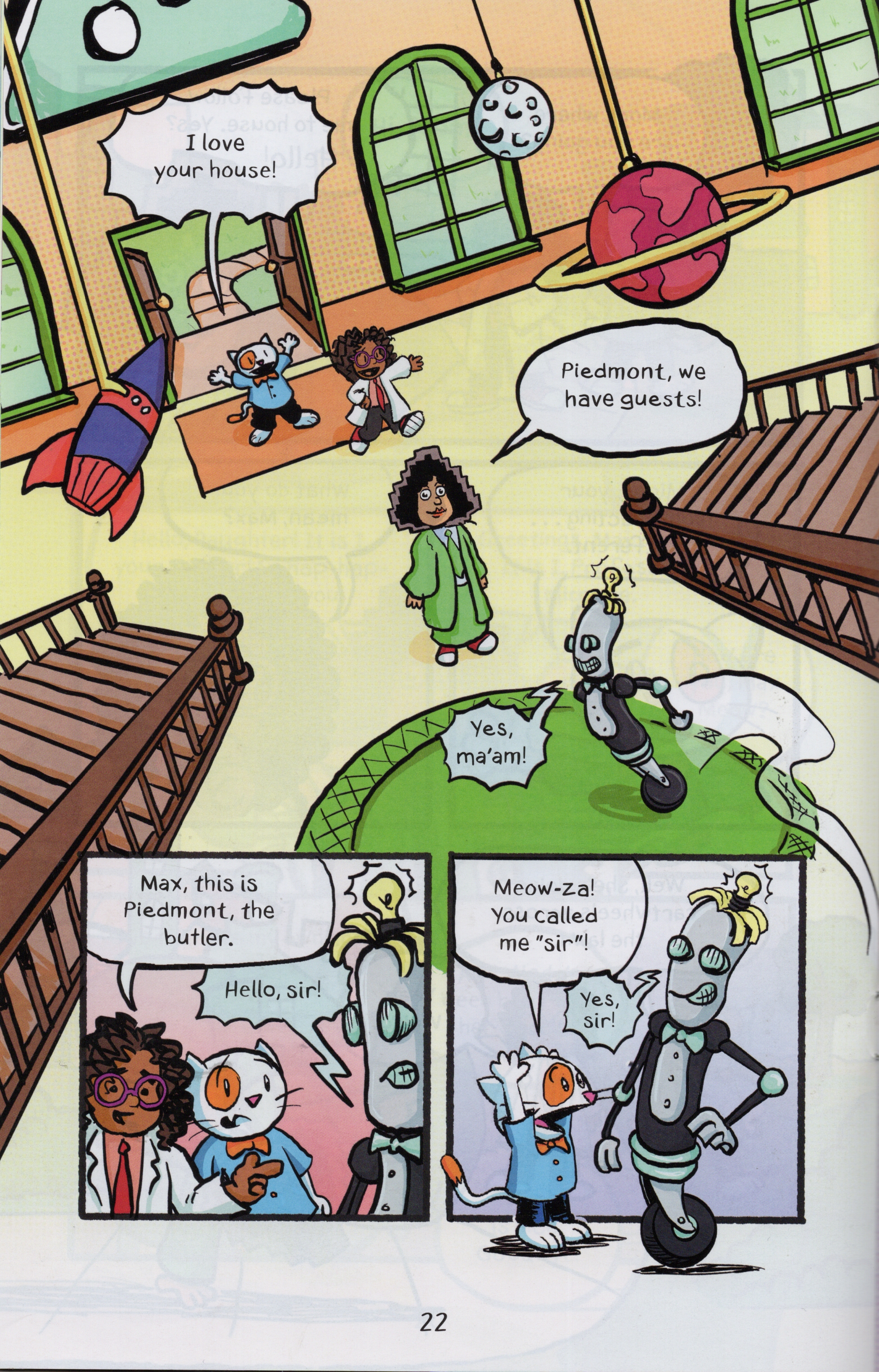 Read online Free Comic Book Day 2022 comic -  Issue # Penguin Random House Max Meow Cat On The Street - 24