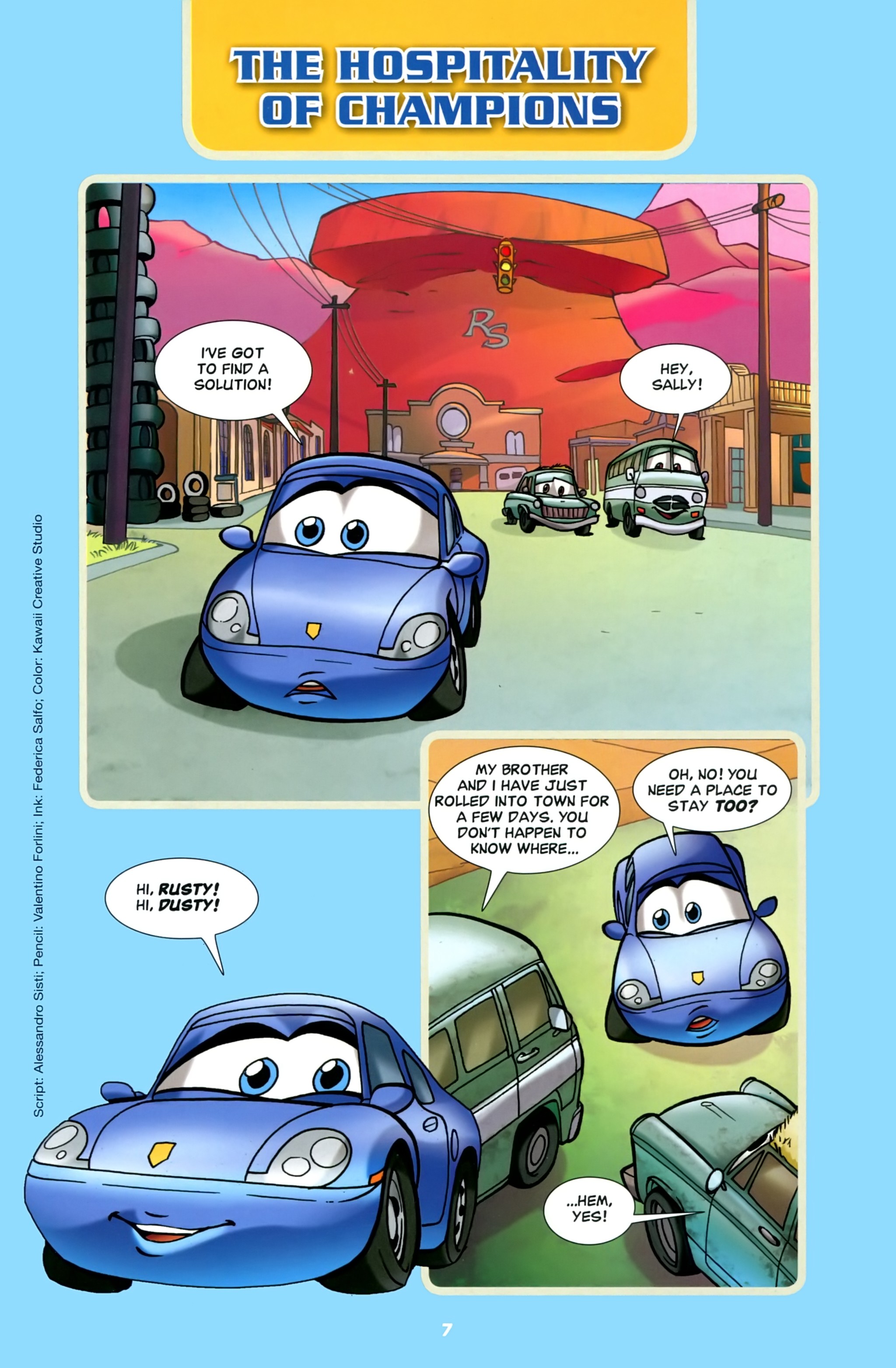 Read online Disney Pixar Cars comic -  Issue # Full - 7