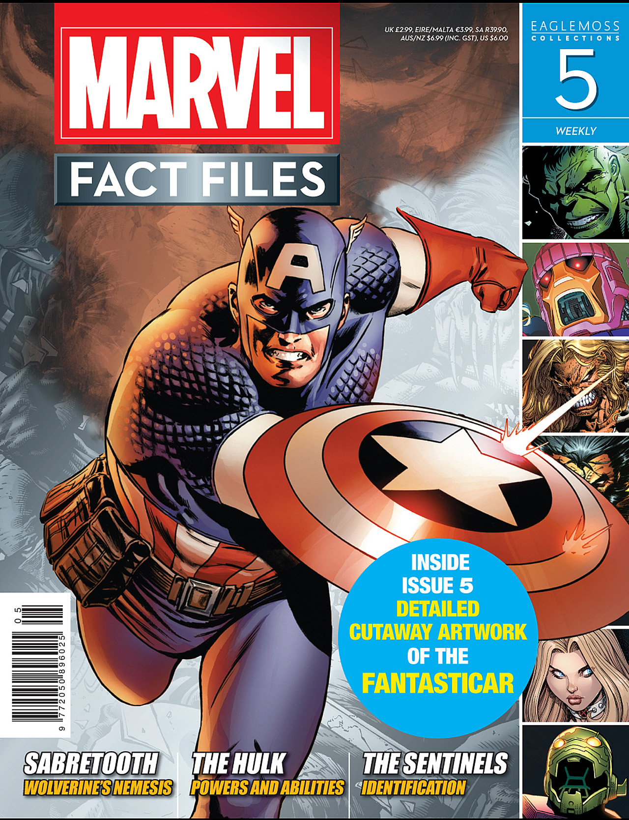 Read online Marvel Fact Files comic -  Issue #5 - 1