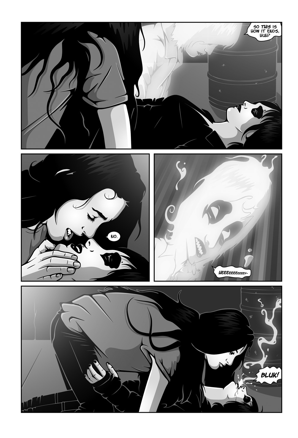 Read online Hollow Girl comic -  Issue #10 - 47