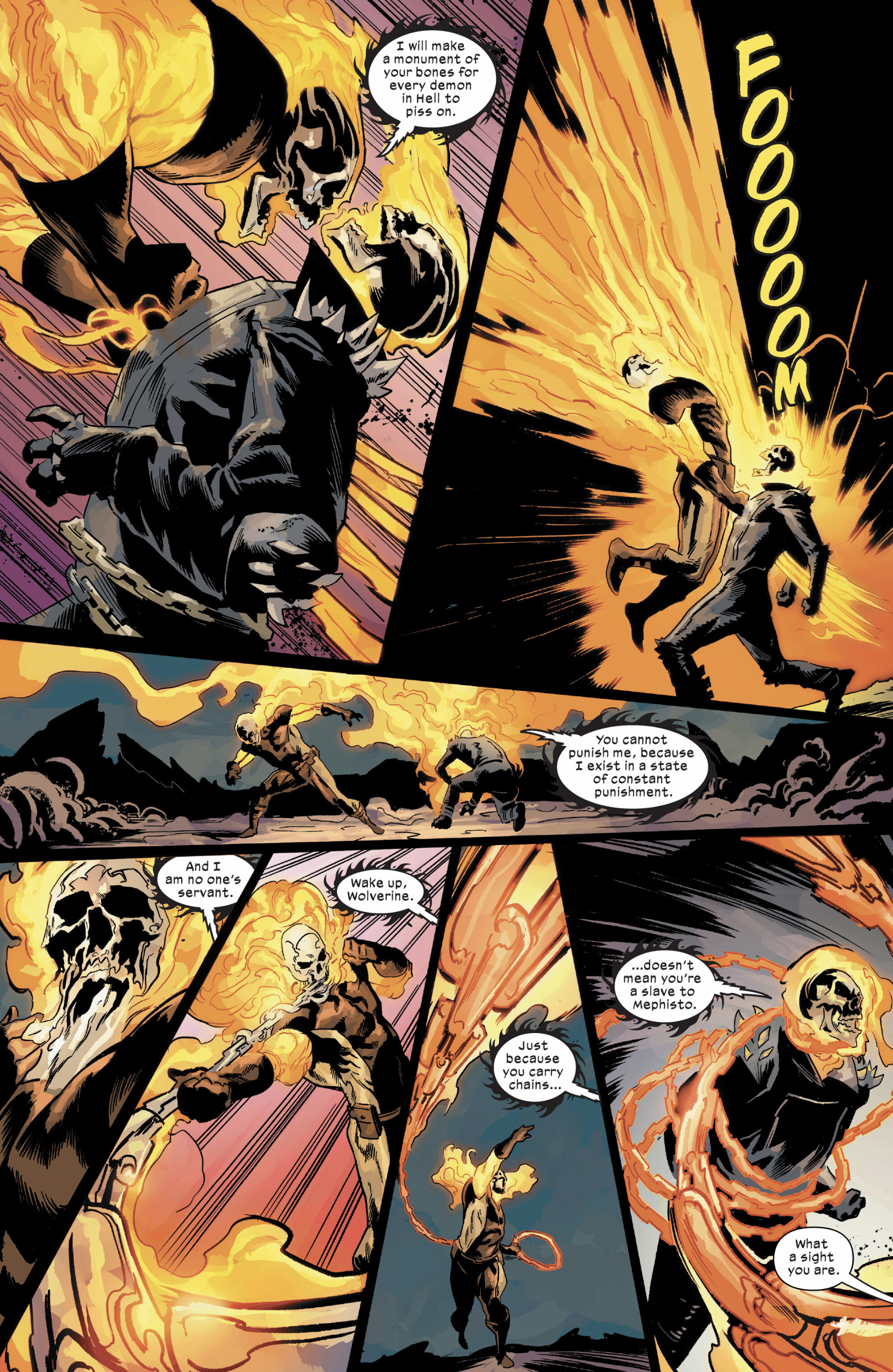 Read online Ghost Rider/Wolverine: Weapons of Vengeance Omega comic -  Issue #1 - 25