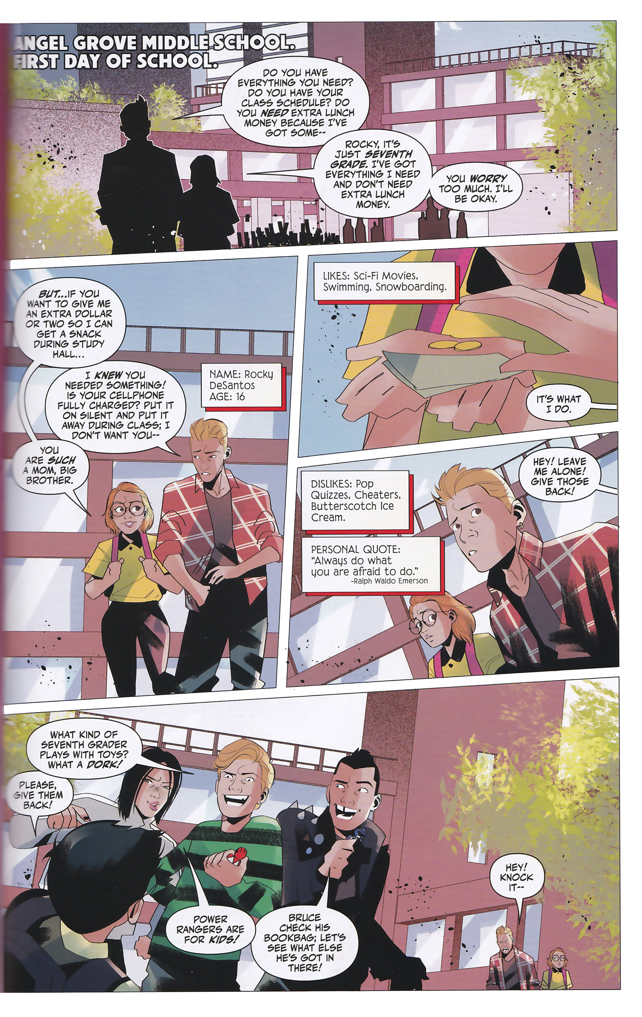 Read online Go Go Power Rangers Deluxe Edition comic -  Issue #2 - 3