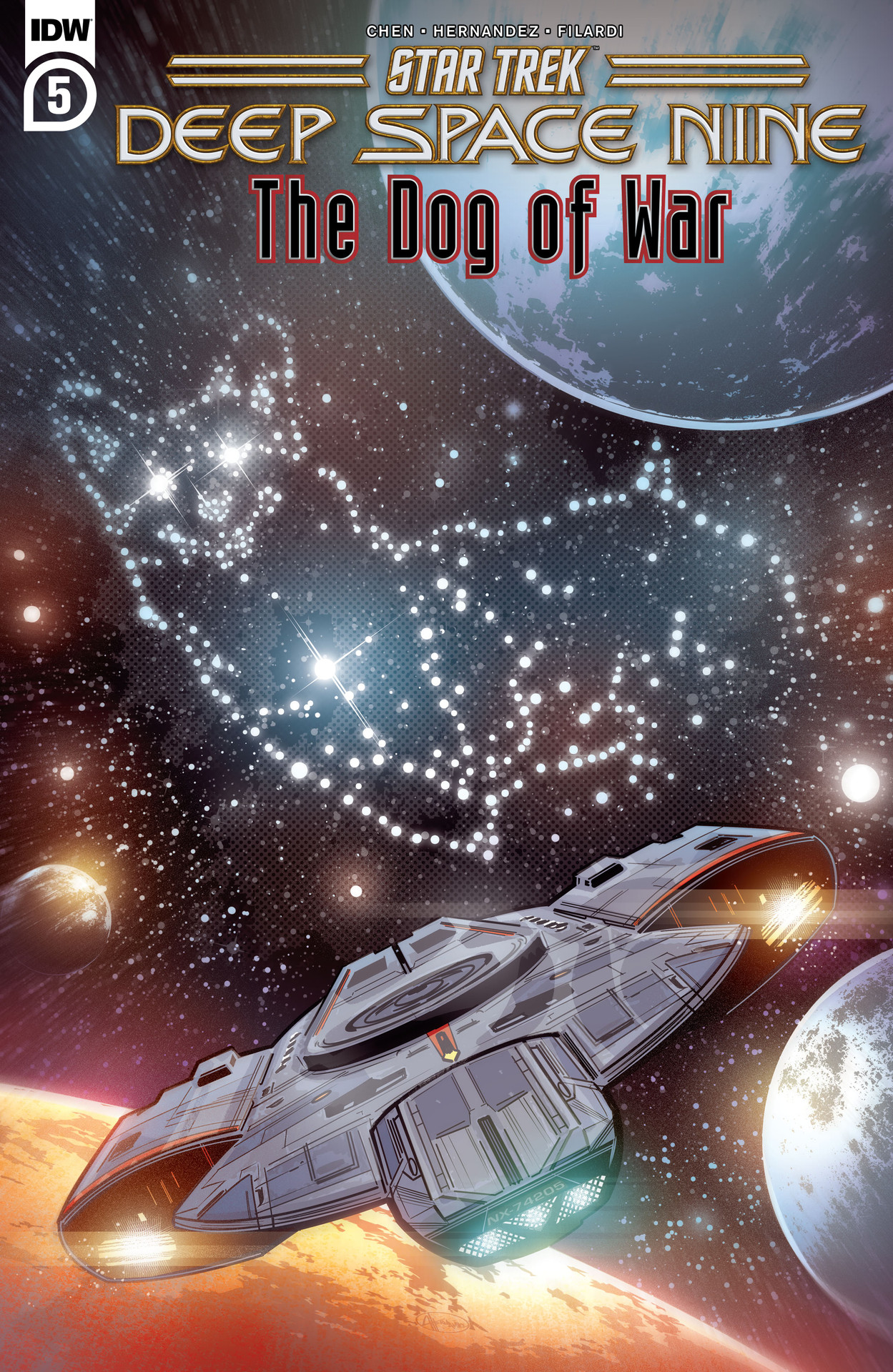Read online Star Trek: Deep Space Nine - The Dog of War comic -  Issue #5 - 1