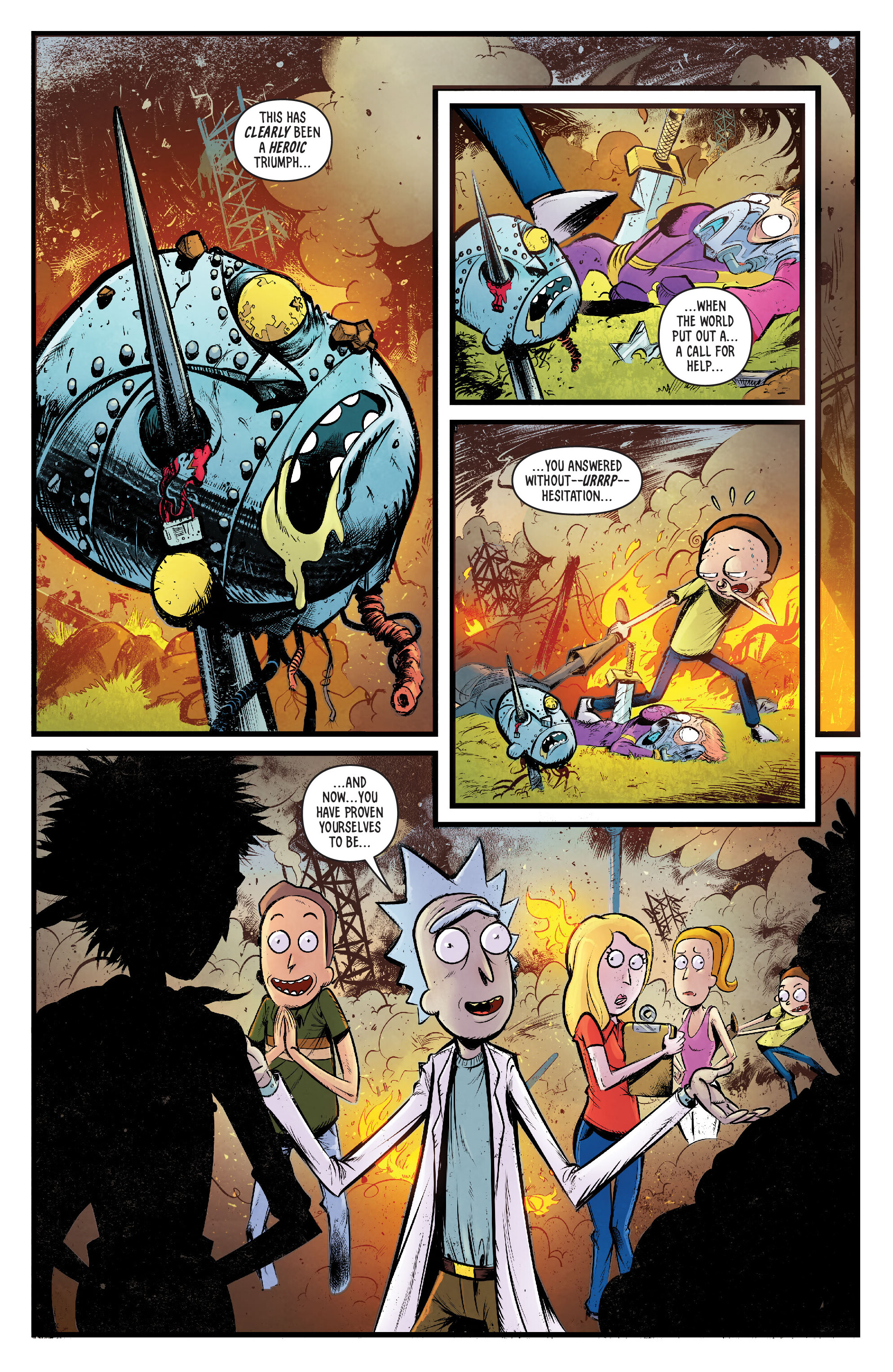 Read online Rick and Morty: Crisis on C-137 comic -  Issue # TPB - 29
