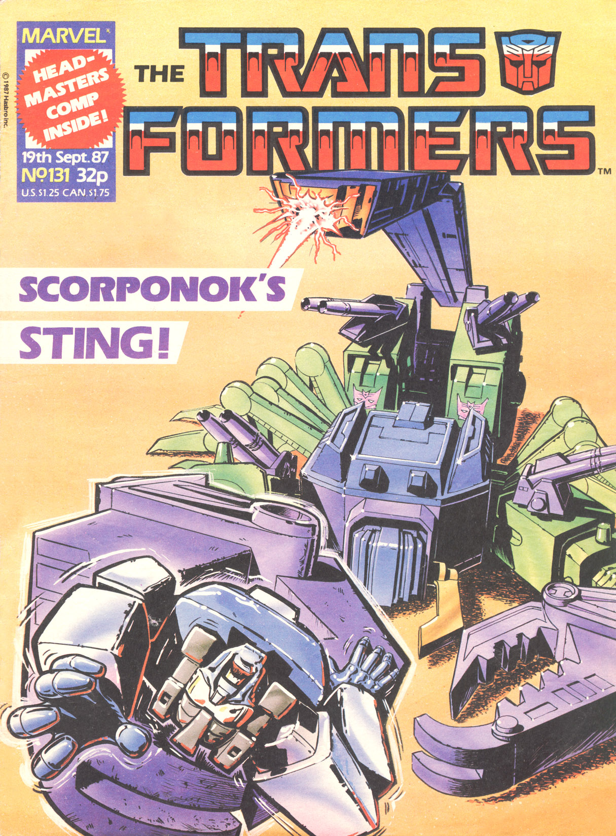 Read online The Transformers (UK) comic -  Issue #131 - 1