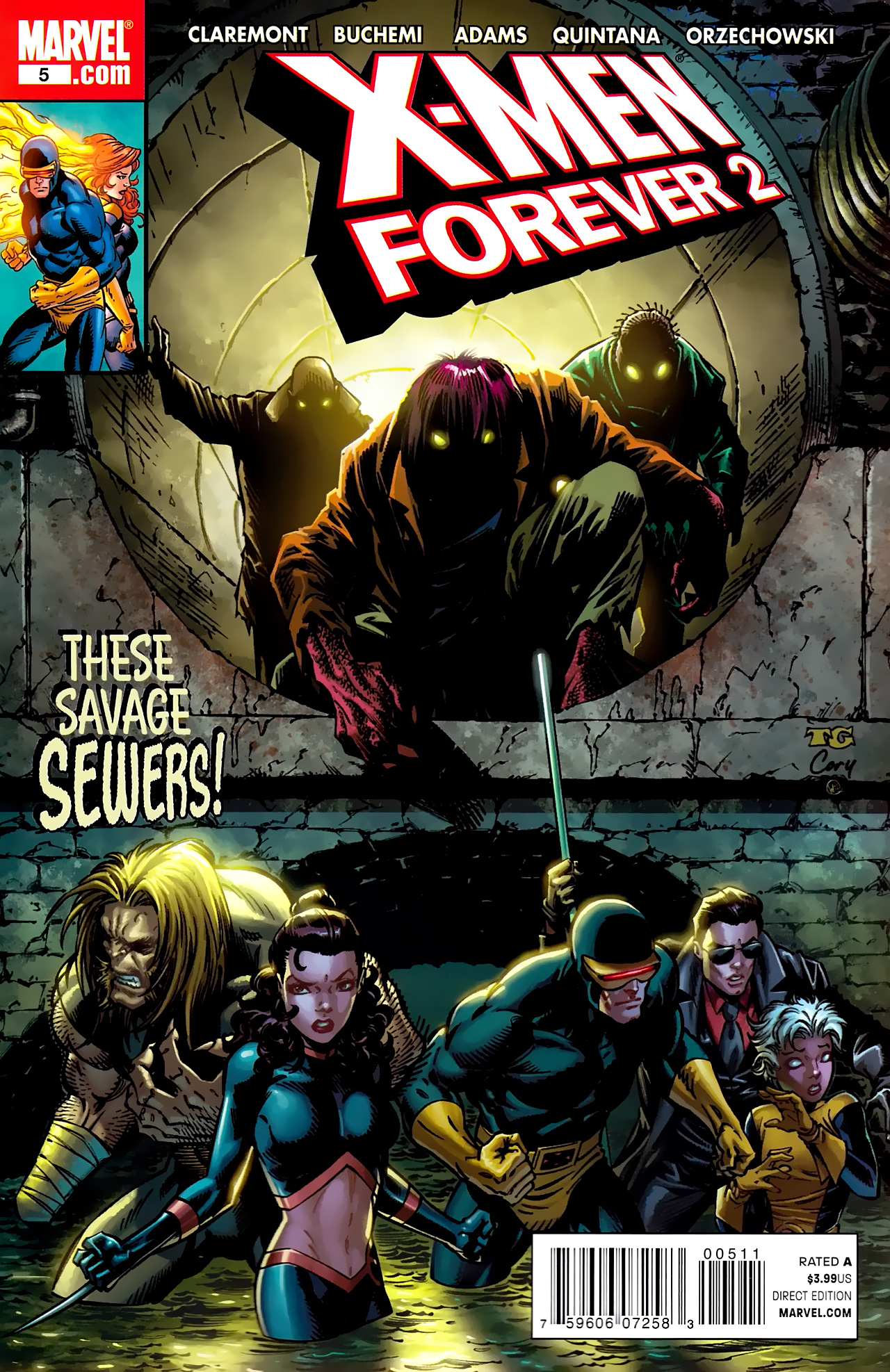 Read online X-Men Forever 2 comic -  Issue #5 - 1
