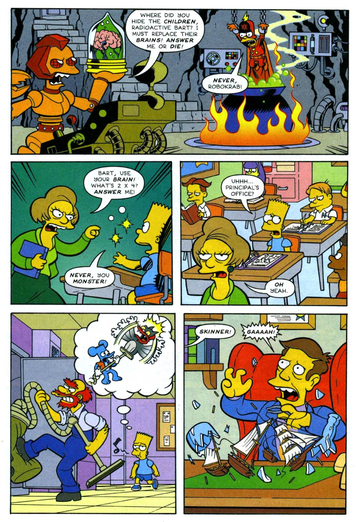 Read online Bongo Comics Free-For-All! comic -  Issue #2007 - 23