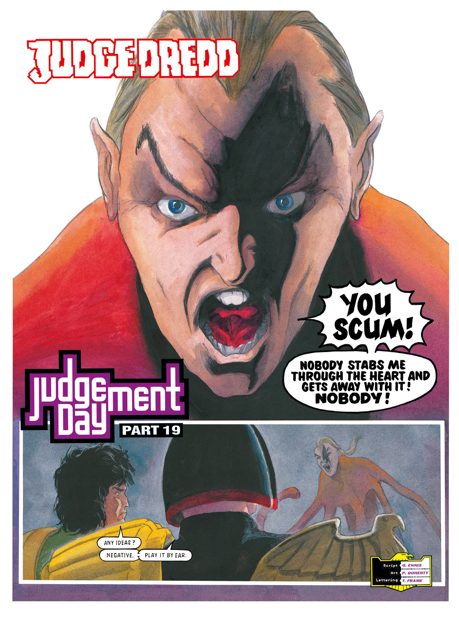 Read online Essential Judge Dredd: Judgement Day comic -  Issue # TPB - 142