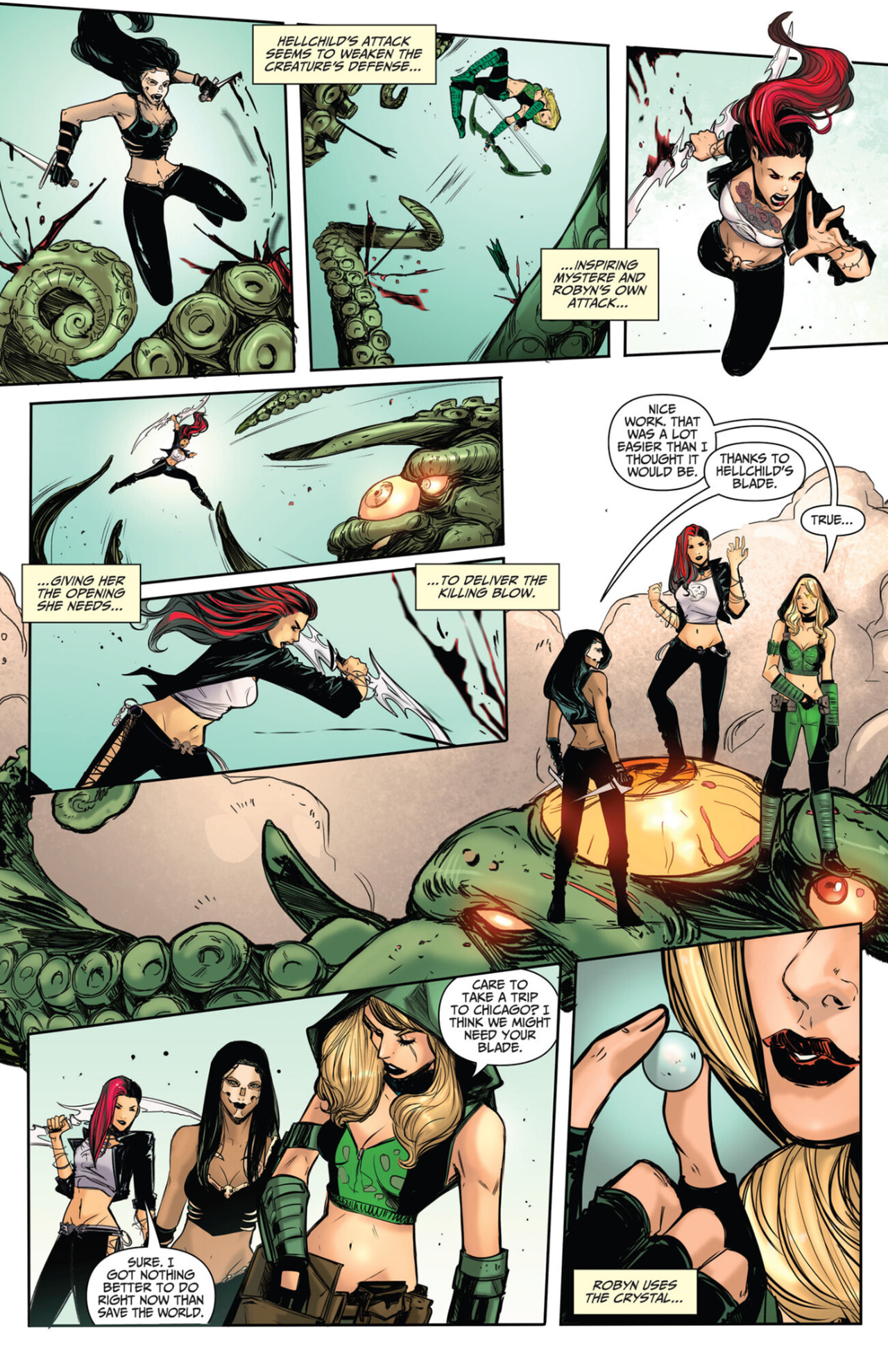 Read online Robyn Hood Annual: Invasion comic -  Issue # Full - 36