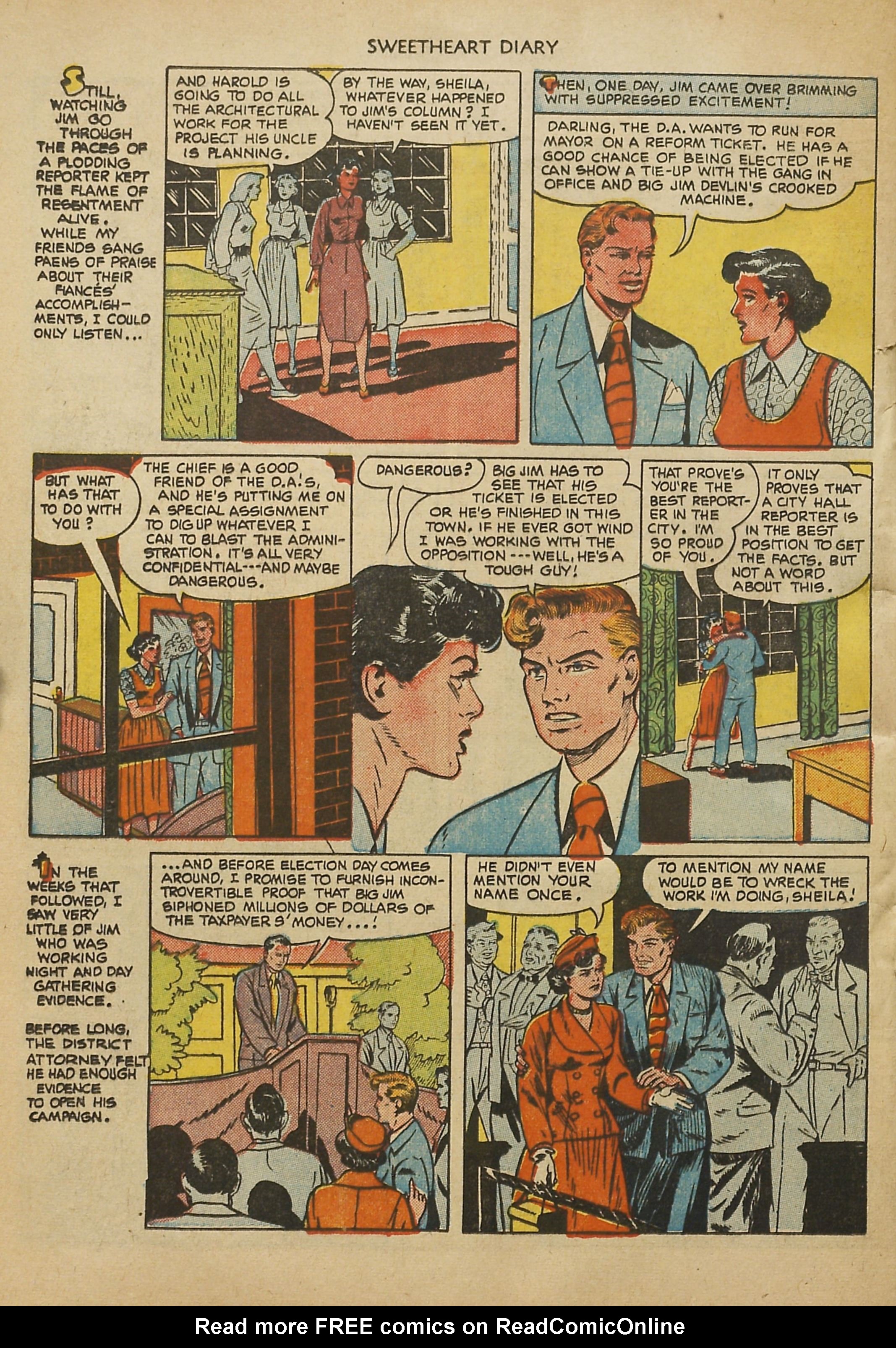 Read online Sweetheart Diary comic -  Issue #6 - 20