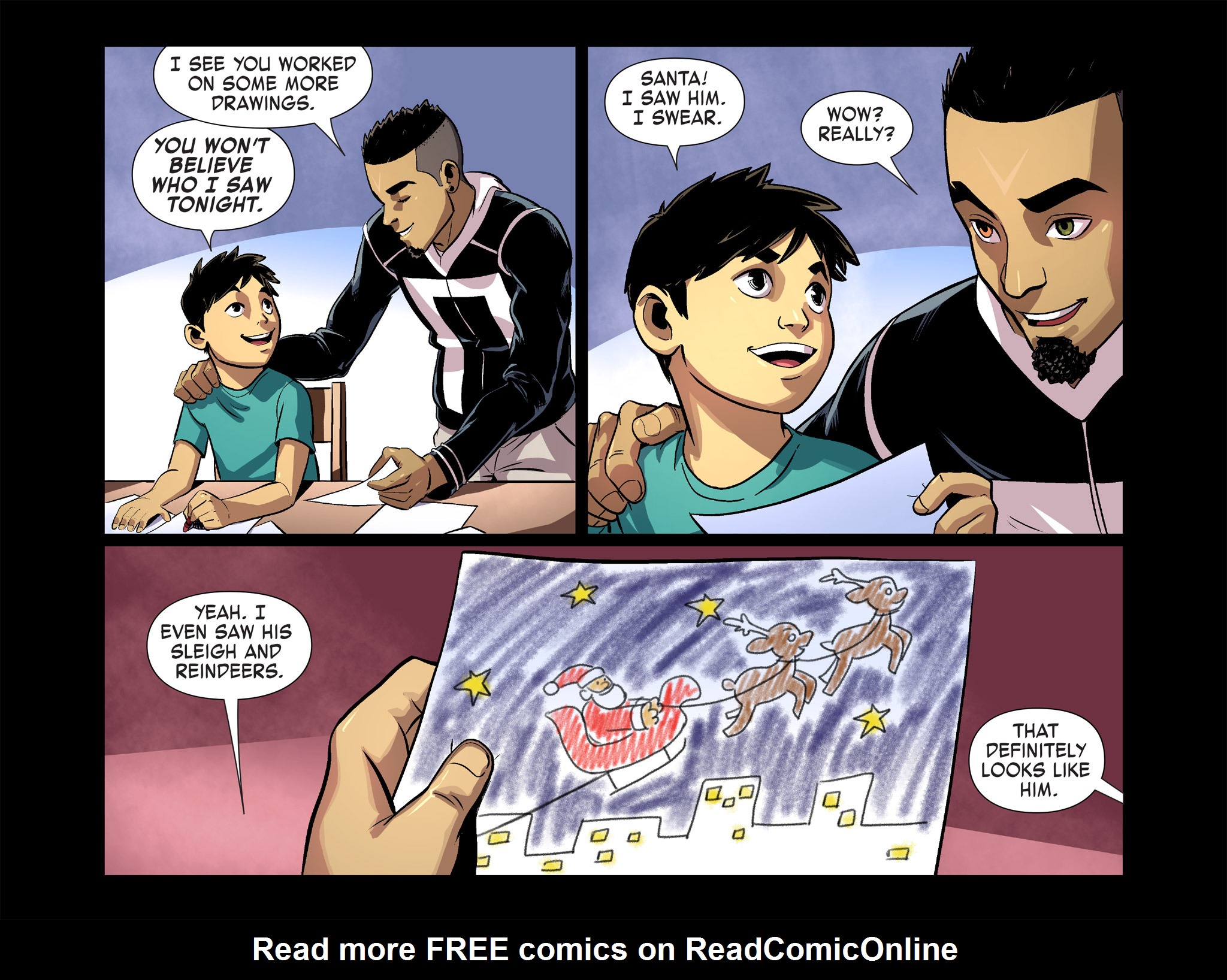 Read online Ghost Rider X-Mas Special Infinite Comic comic -  Issue # Full - 94