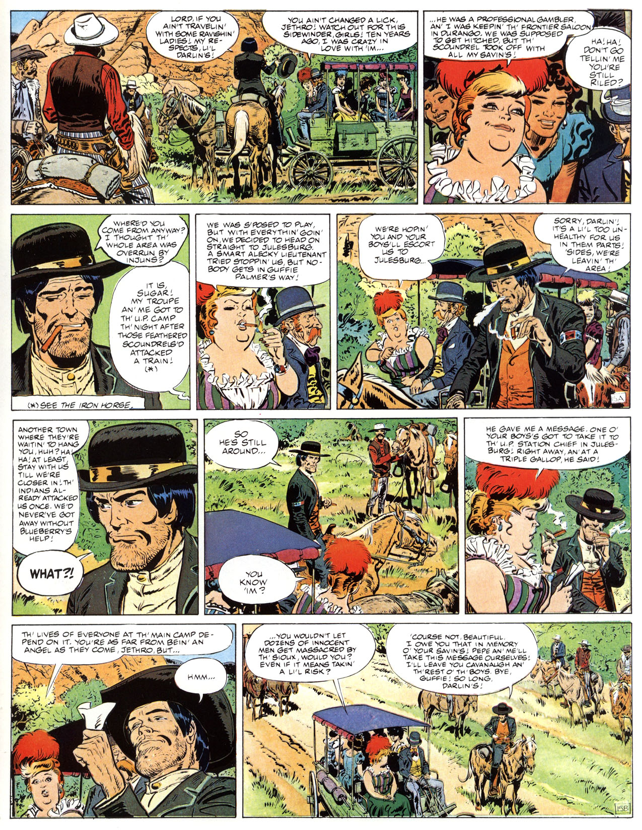 Read online Epic Graphic Novel: Lieutenant Blueberry comic -  Issue #2 - 19
