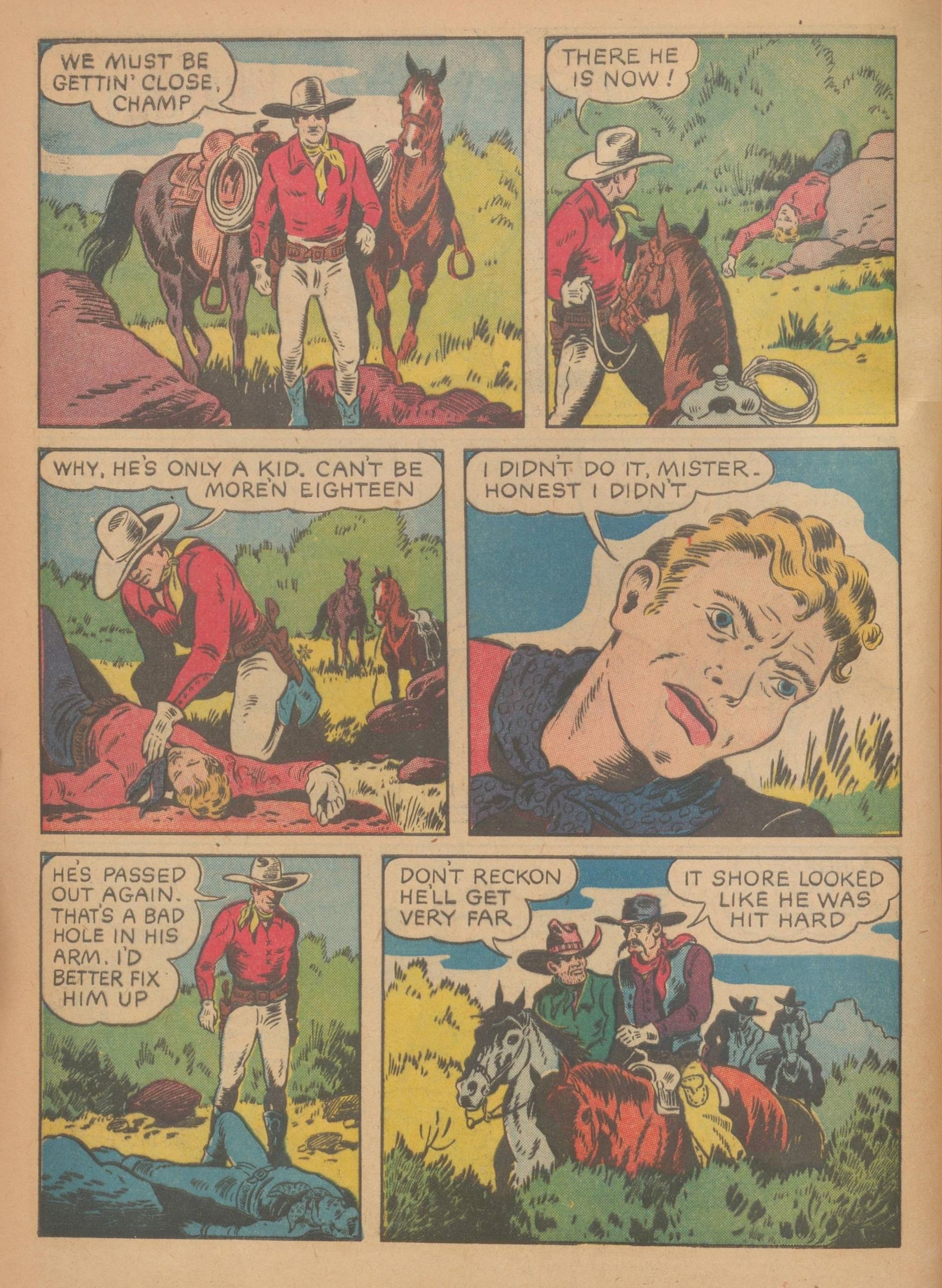Read online Gene Autry Comics comic -  Issue #4 - 4