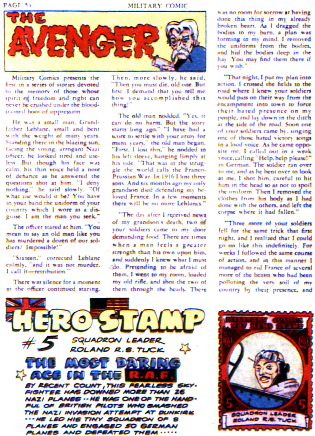 Read online Military Comics comic -  Issue #6 - 56