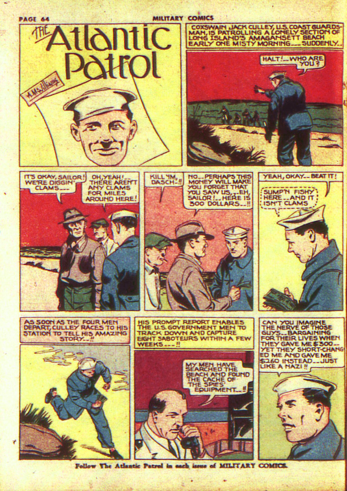 Read online Military Comics comic -  Issue #13 - 66