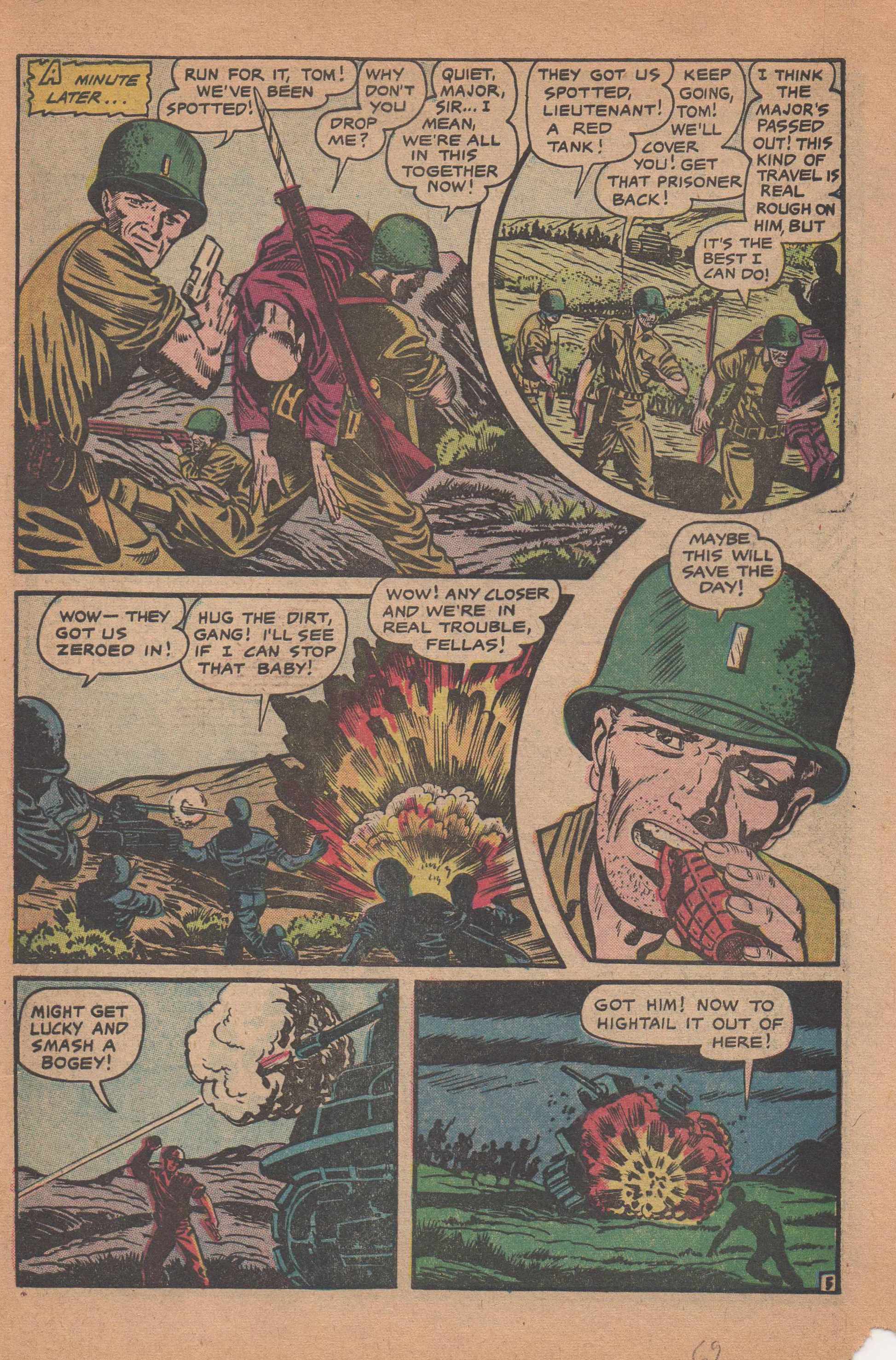 Read online Men in Action (1957) comic -  Issue #2 - 34