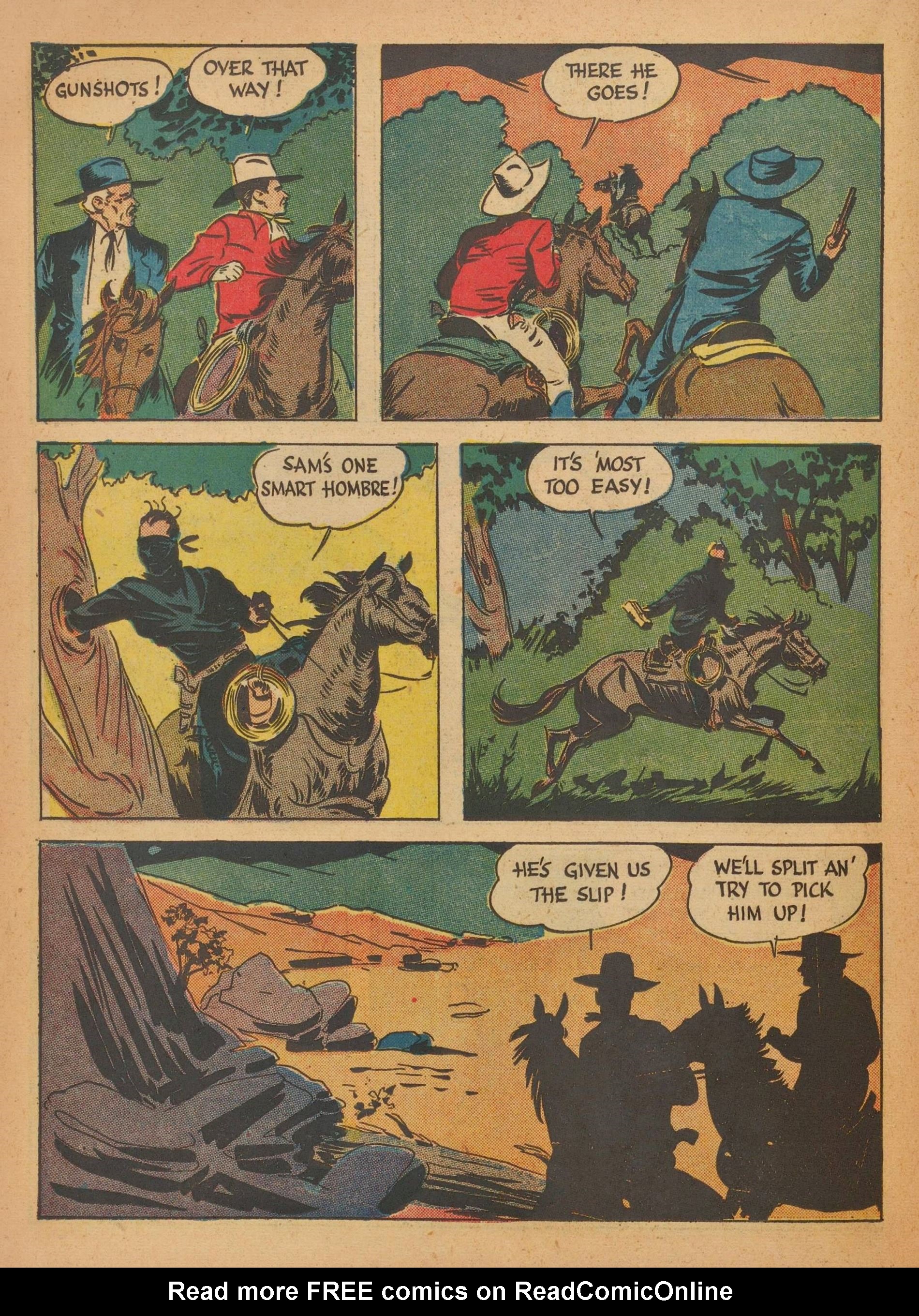 Read online Gene Autry Comics comic -  Issue #7 - 48