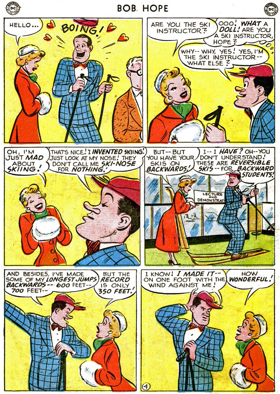 Read online The Adventures of Bob Hope comic -  Issue #1 - 20