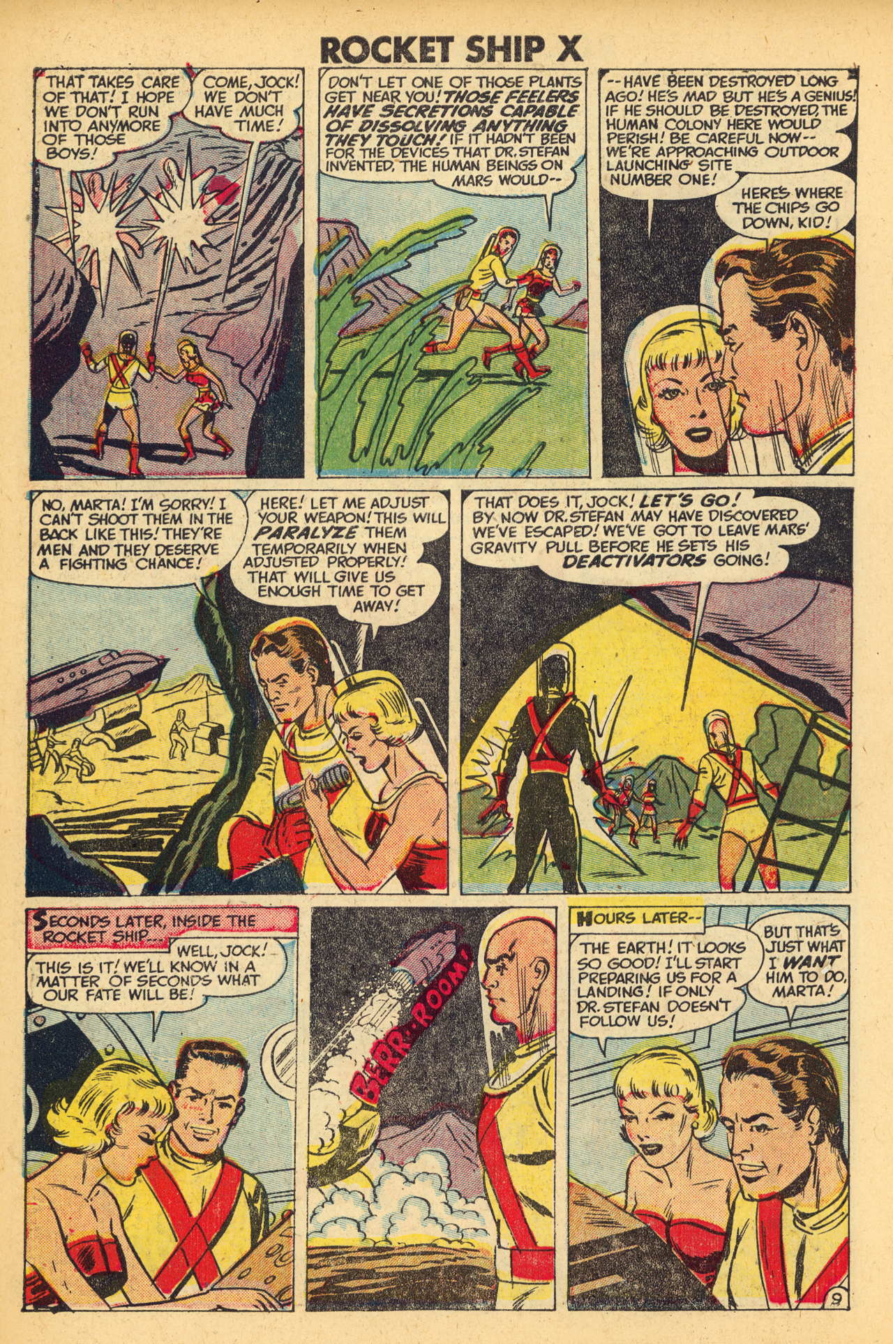 Read online Rocket Ship X comic -  Issue # Full - 10
