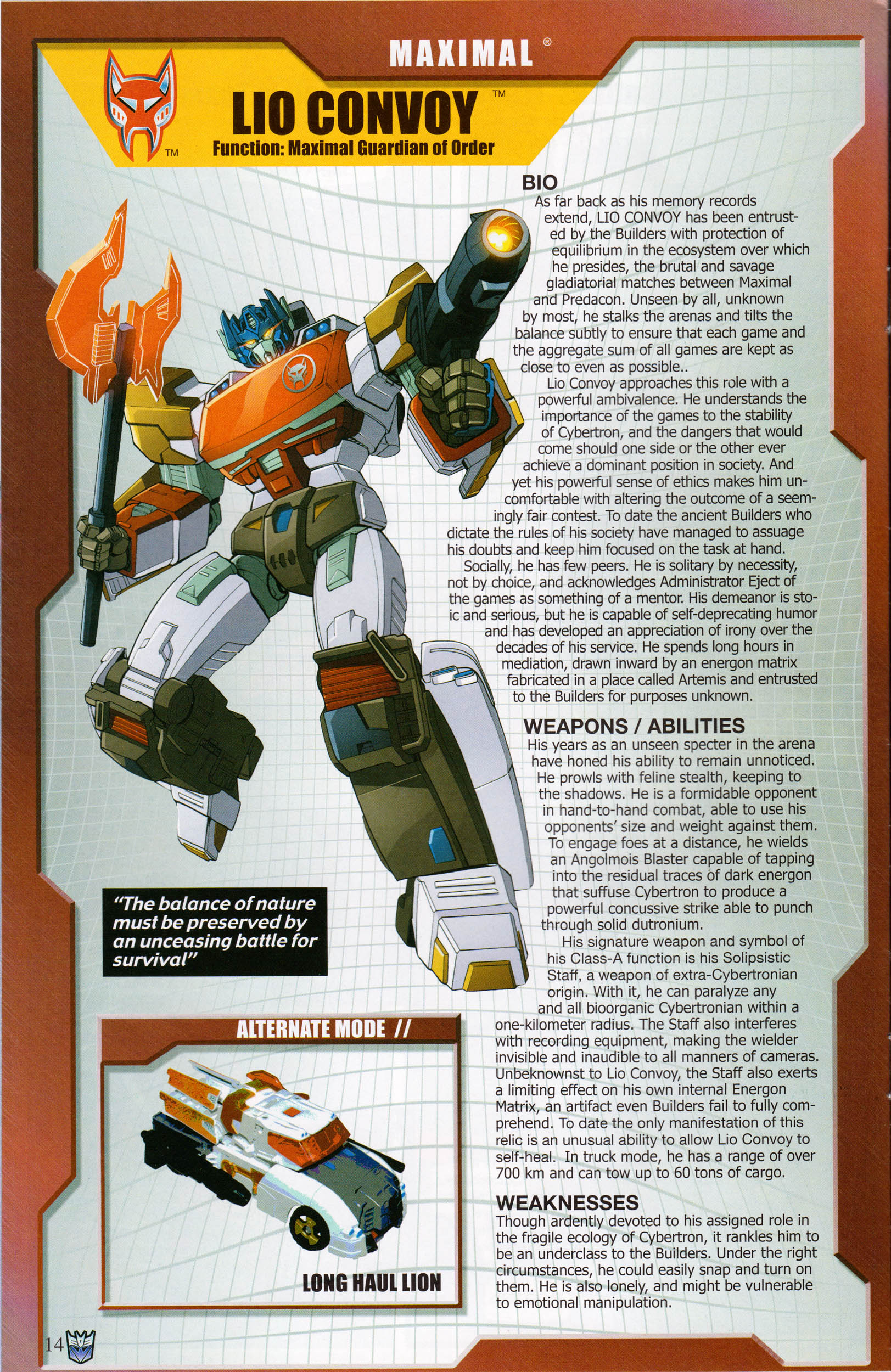Read online Transformers: Collectors' Club comic -  Issue #61 - 14