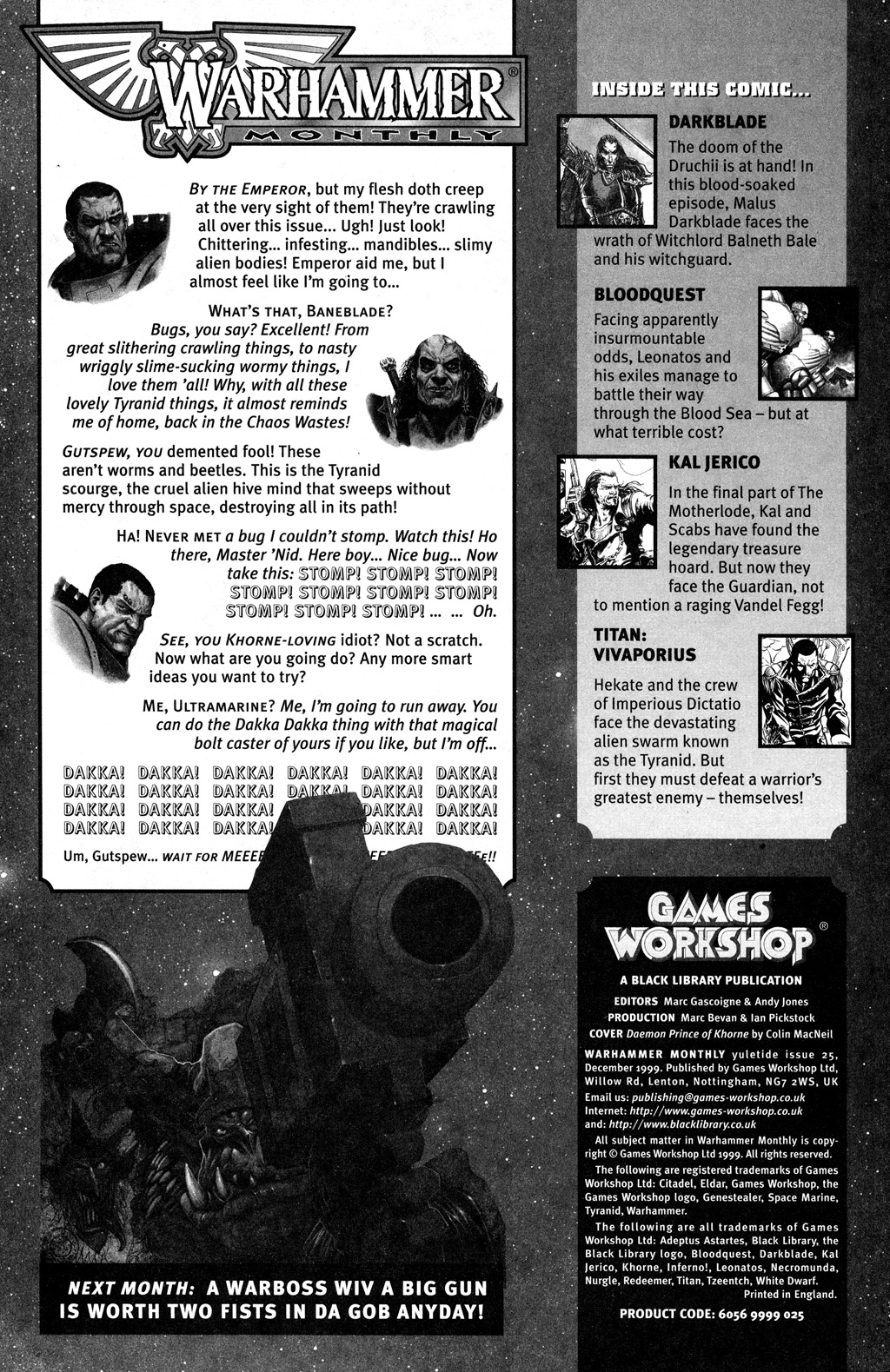 Read online Warhammer Monthly comic -  Issue #25 - 2