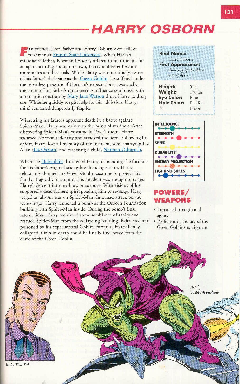 Read online Marvel Encyclopedia comic -  Issue # TPB 4 - 130