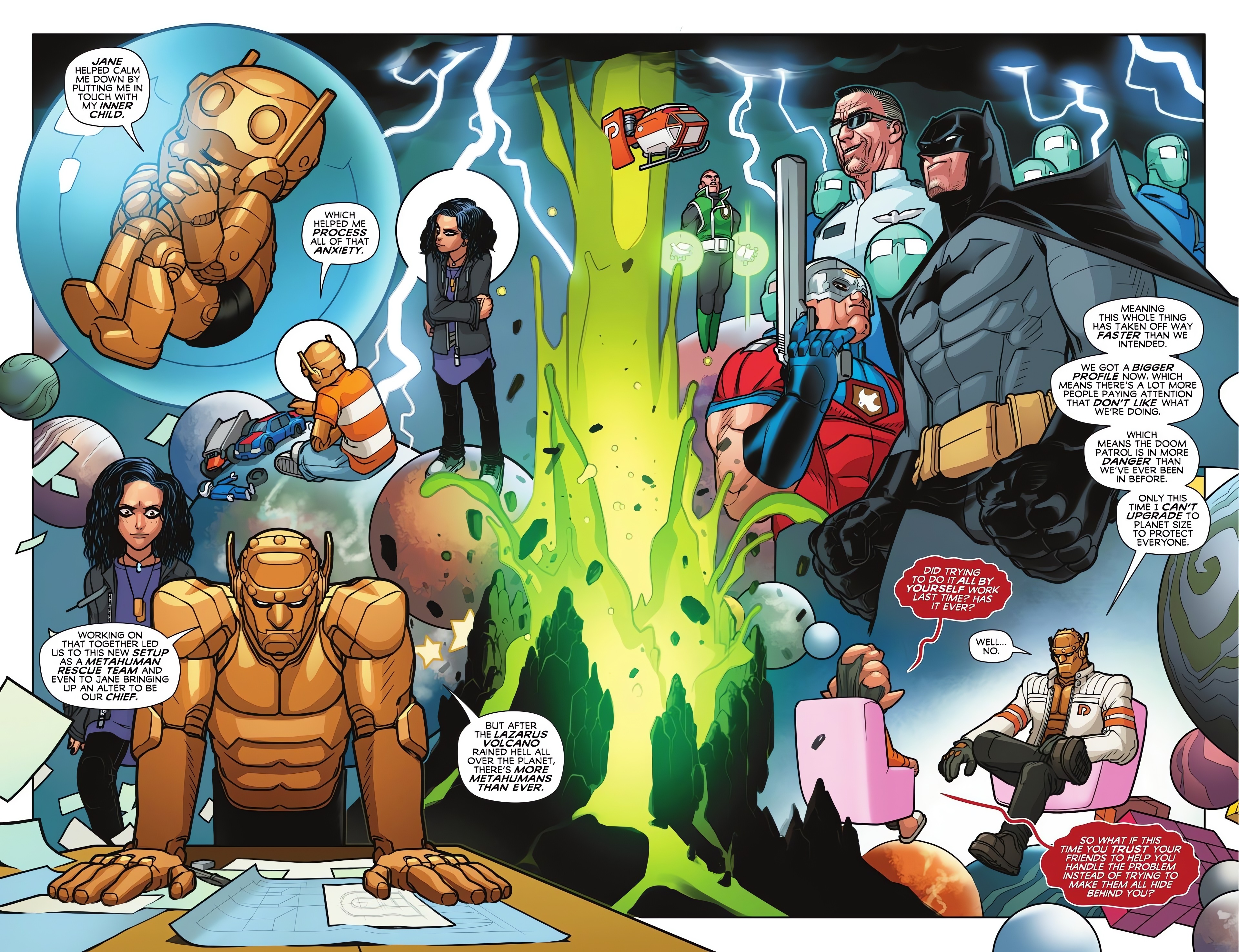 Read online Unstoppable Doom Patrol comic -  Issue #4 - 12