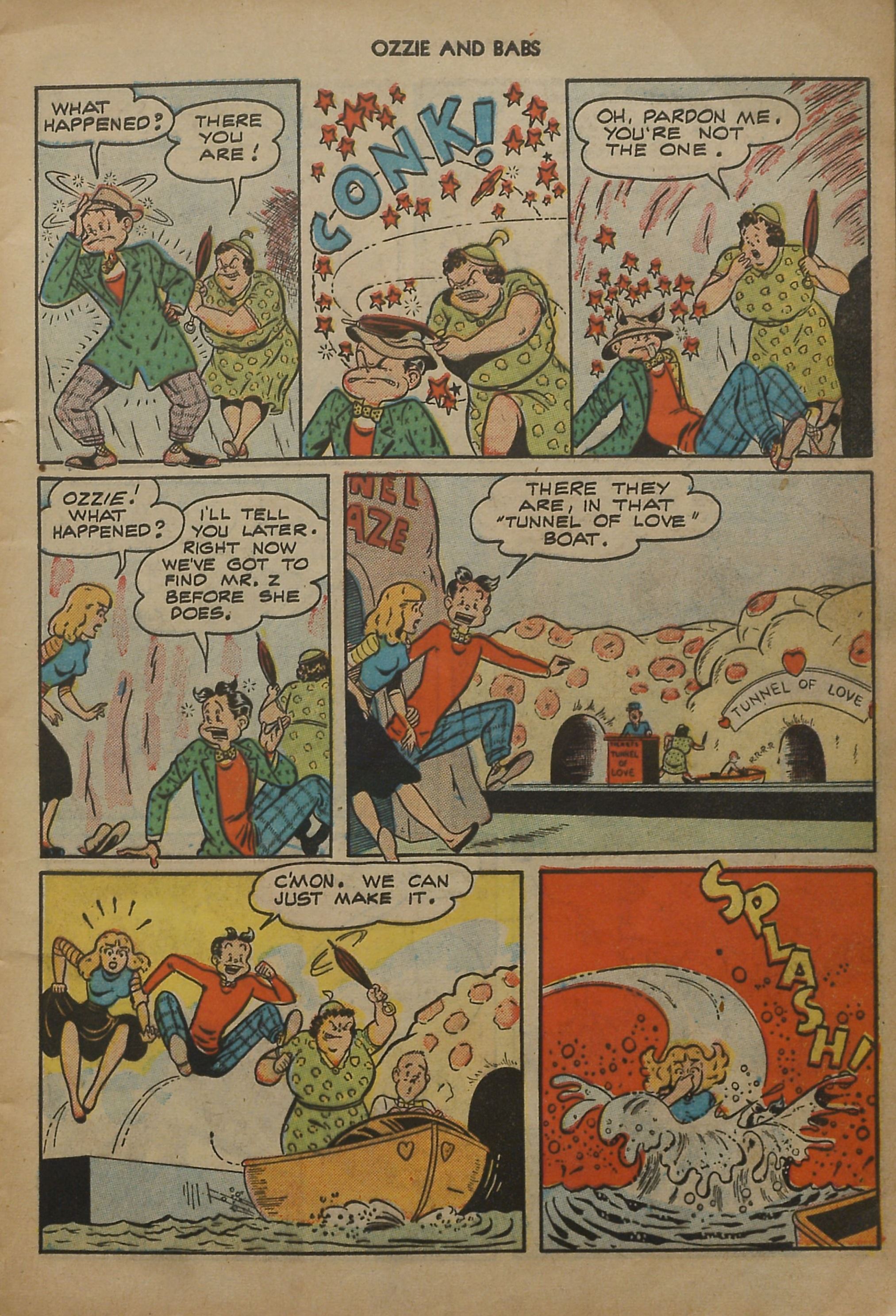 Read online Ozzie And Babs comic -  Issue #5 - 9