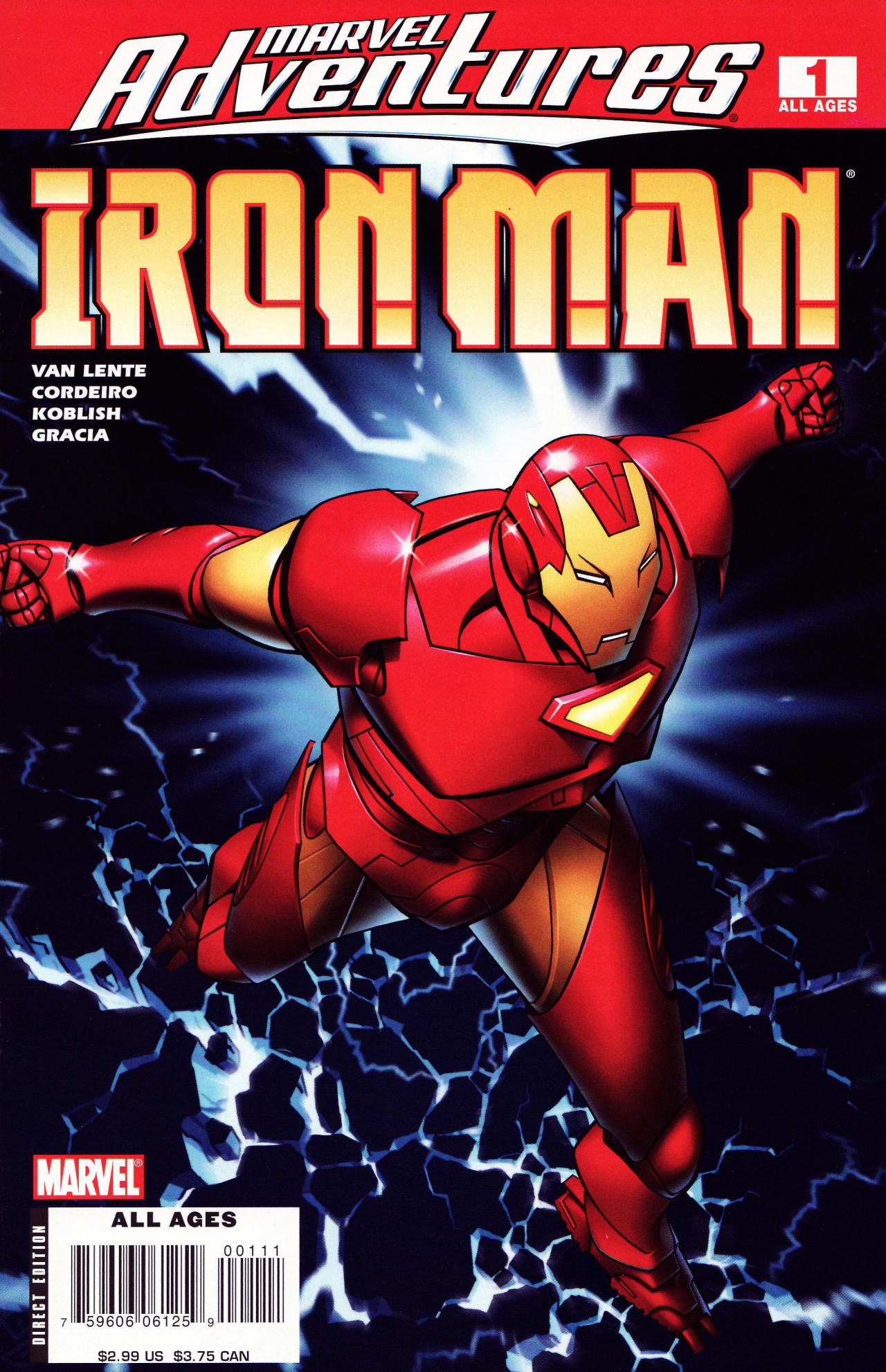 Read online Marvel Adventures Iron Man comic -  Issue #1 - 1