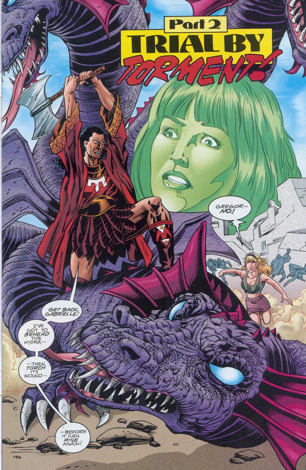 Read online Xena: Warrior Princess vs Callisto comic -  Issue #2 - 3